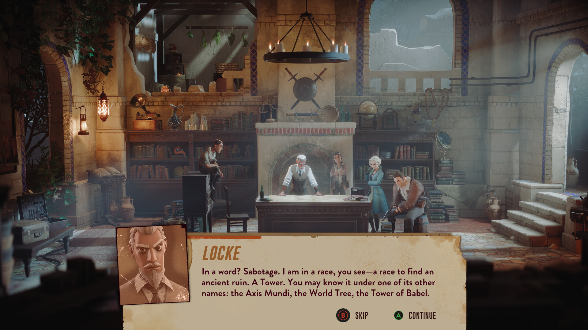 Скриншот: The Lamplighters League