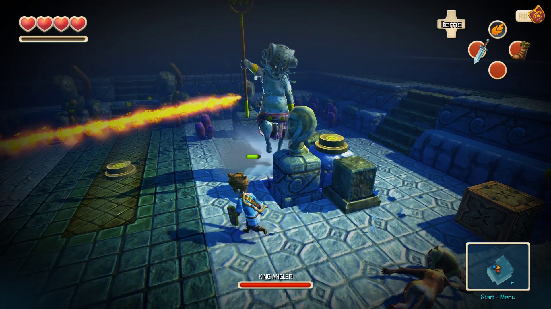 Скриншот: Oceanhorn: Monster of Uncharted Seas
