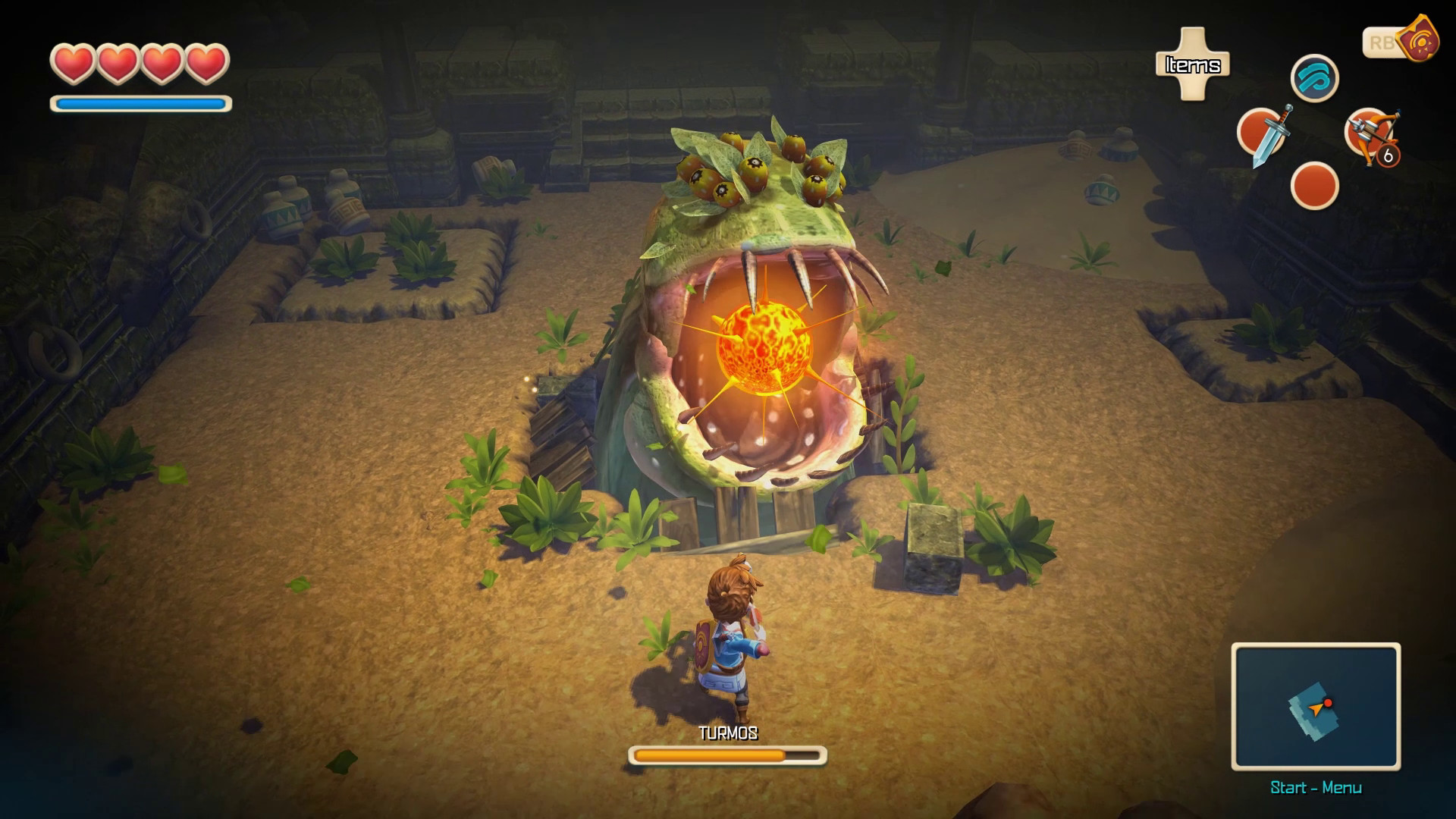 Скриншот: Oceanhorn: Monster of Uncharted Seas