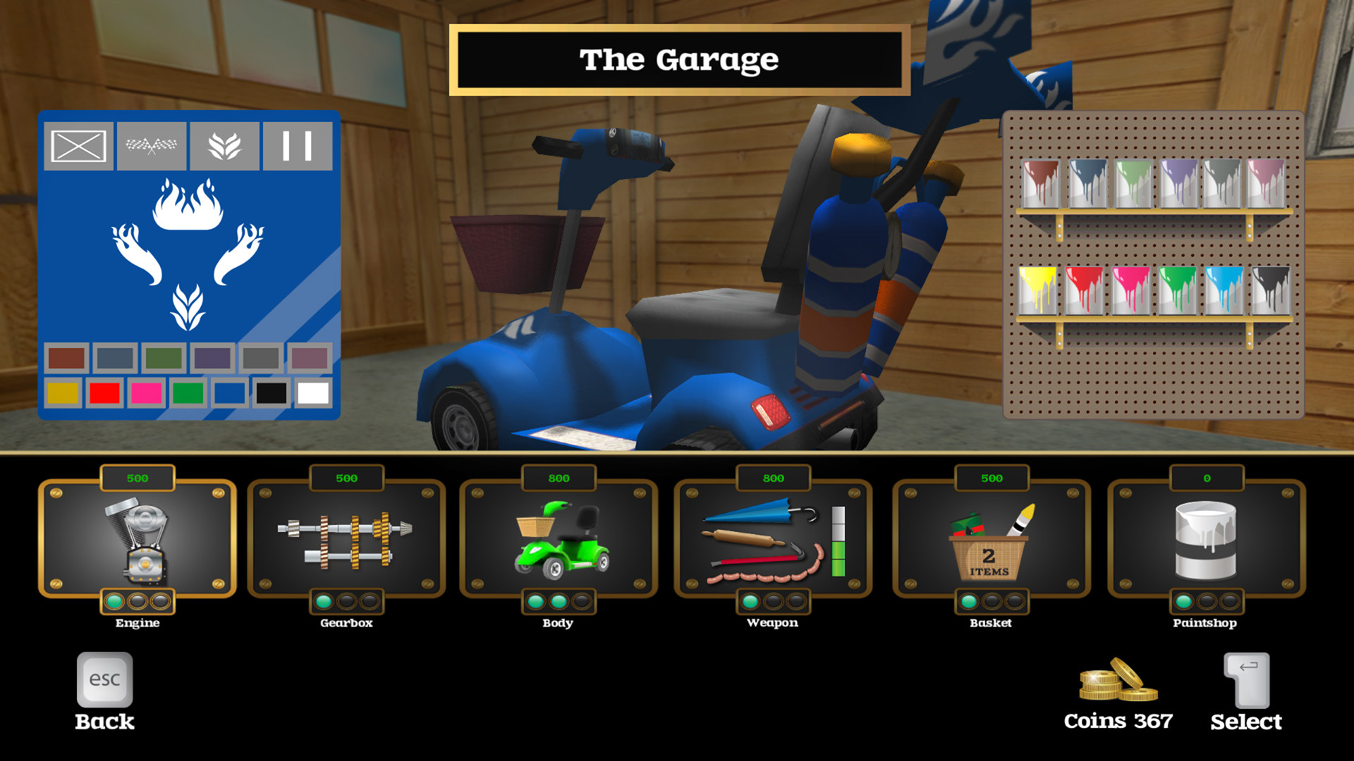 Скриншот: Coffin Dodgers