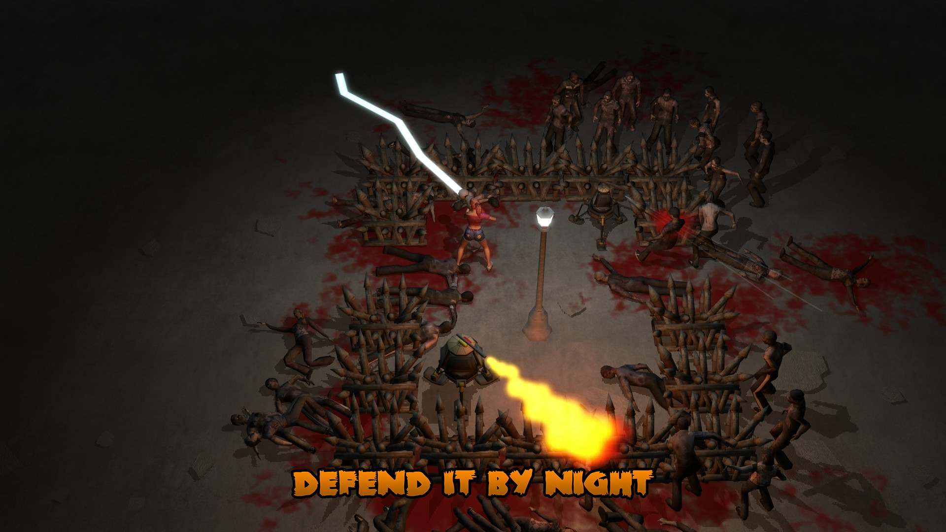 Скриншот: Yet Another Zombie Defense
