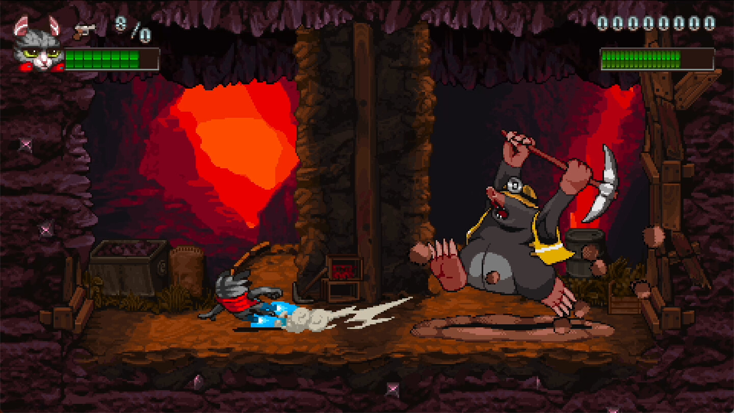 Скриншот: Super Catboy