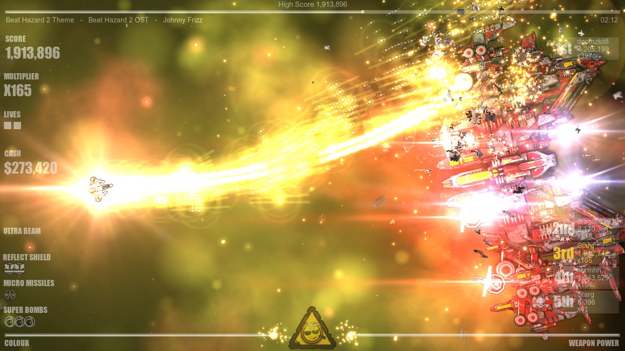Скриншот: Beat Hazard 2