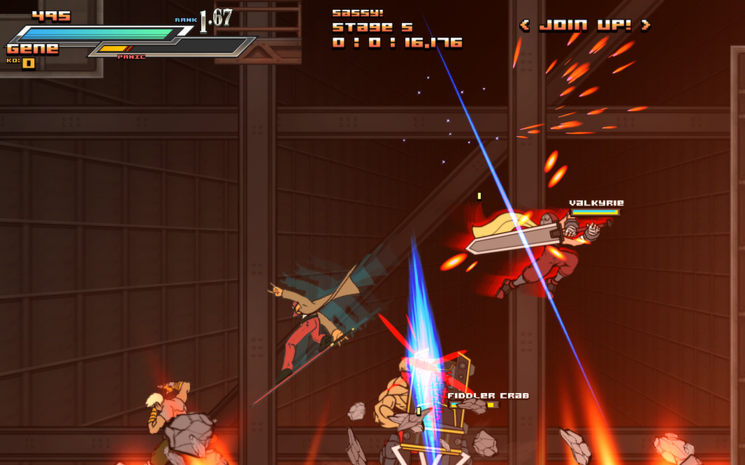 Скриншот: Aces Wild: Manic Brawling Action!