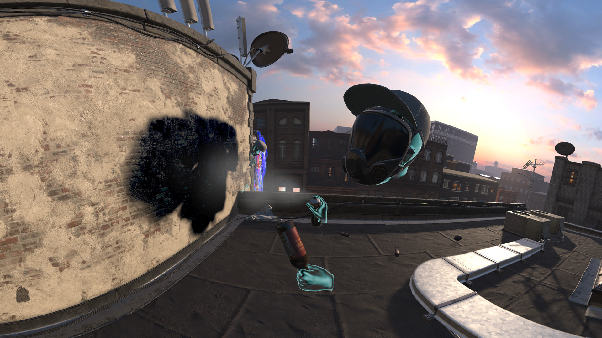 Скриншот: Kingspray Graffiti VR
