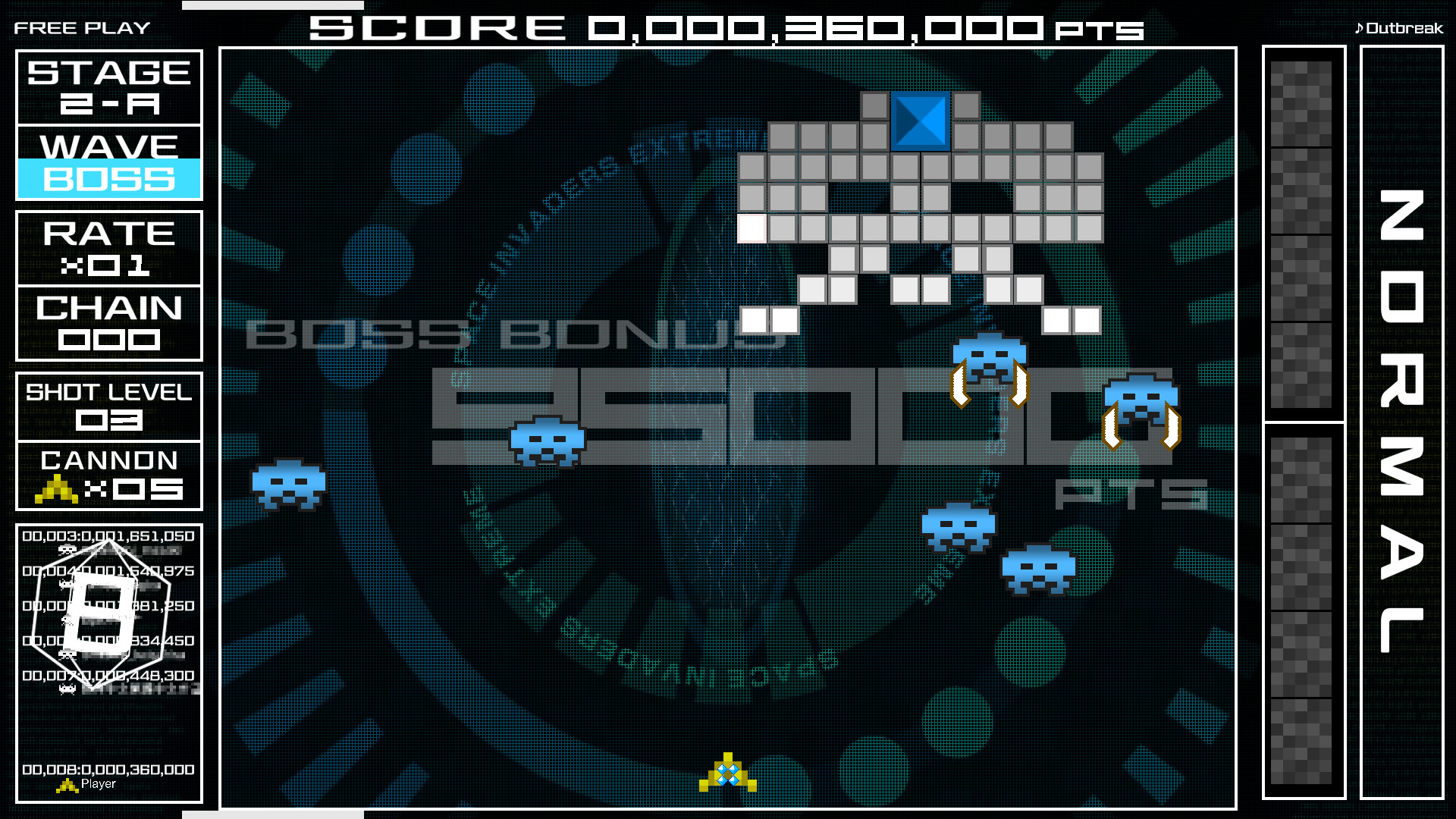 Скриншот: Space Invaders Extreme