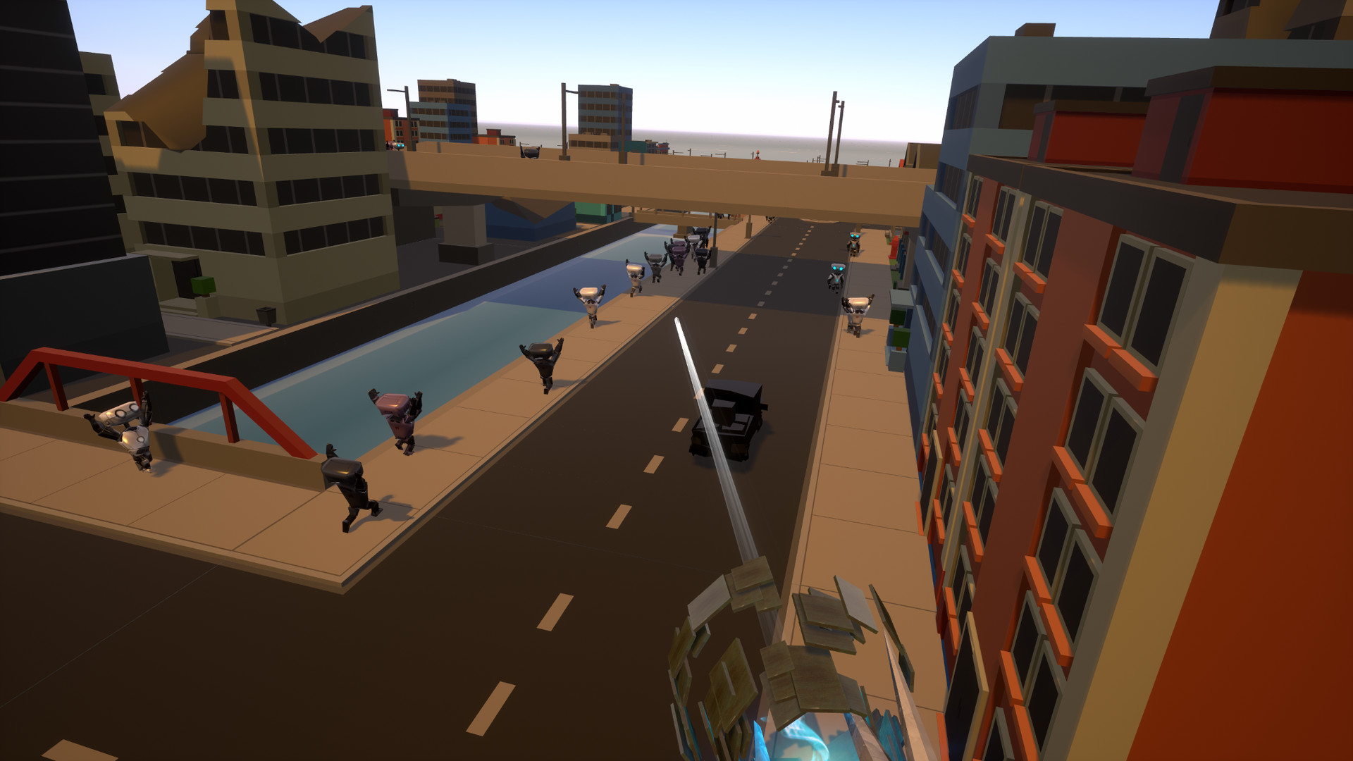 Скриншот: VRobot: VR Giant Robot Destruction Simulator