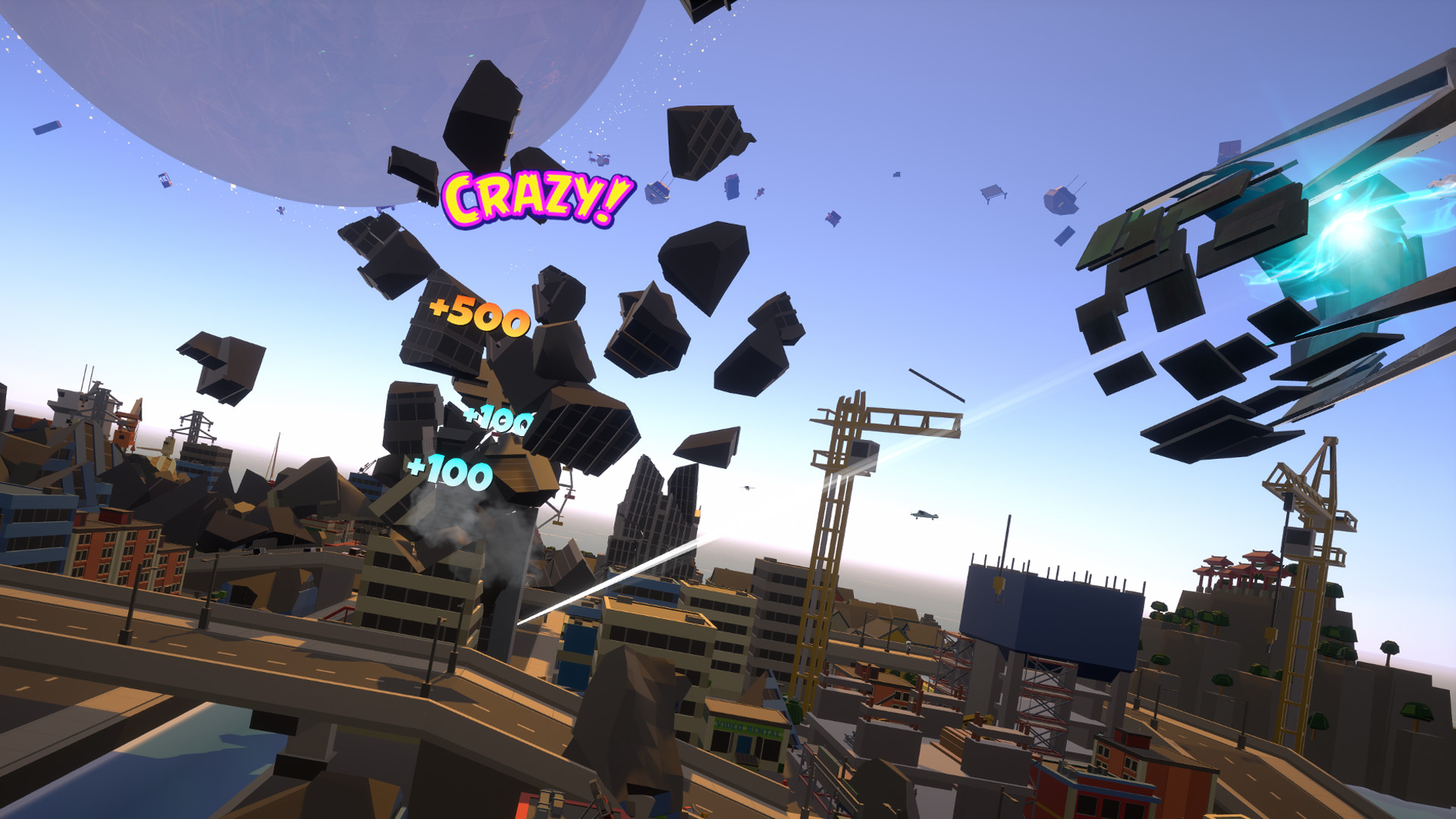 Скриншот: VRobot: VR Giant Robot Destruction Simulator
