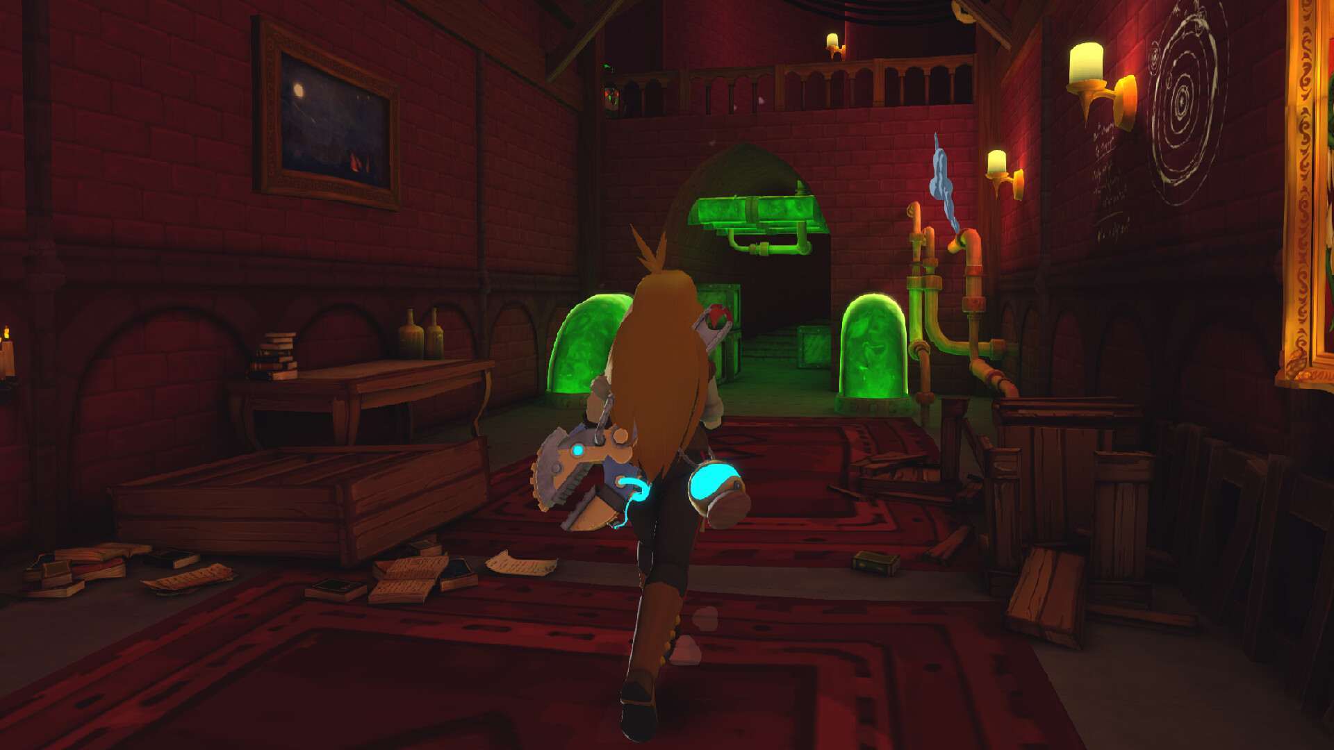 Скриншот: Girl Genius: Adventures In Castle Heterodyne