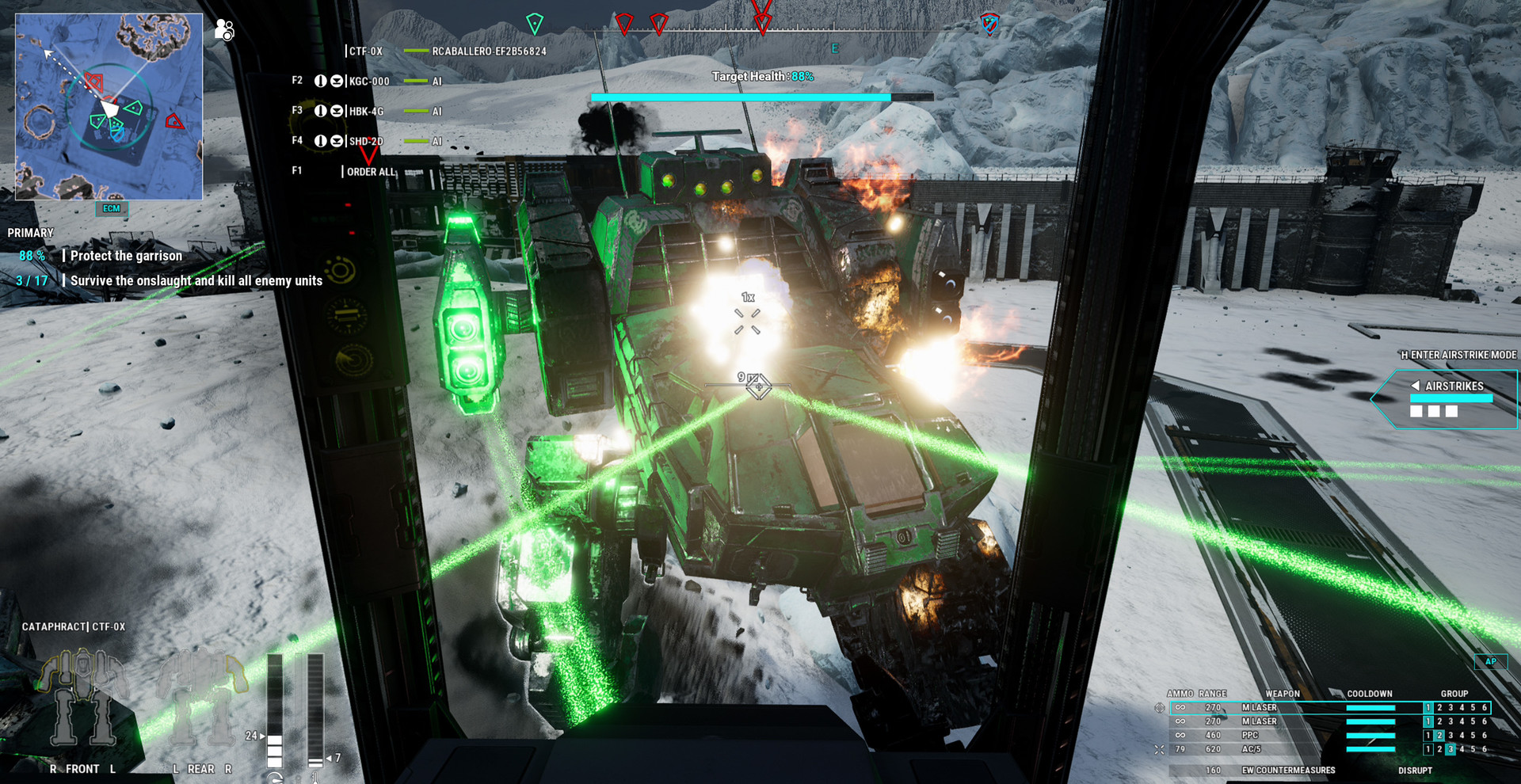 Скриншот: MechWarrior 5: Mercenaries