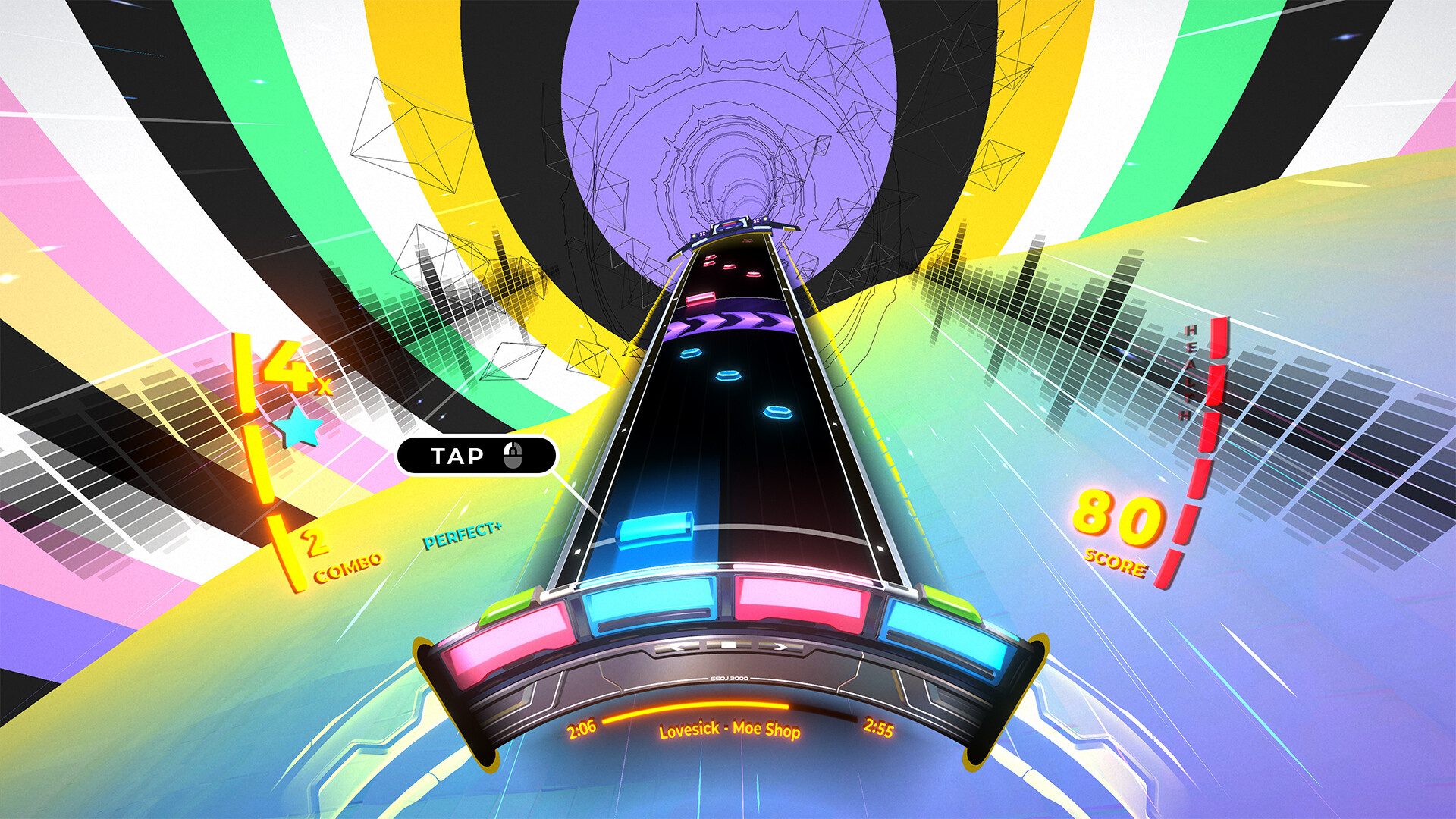 Скриншот: Spin Rhythm XD