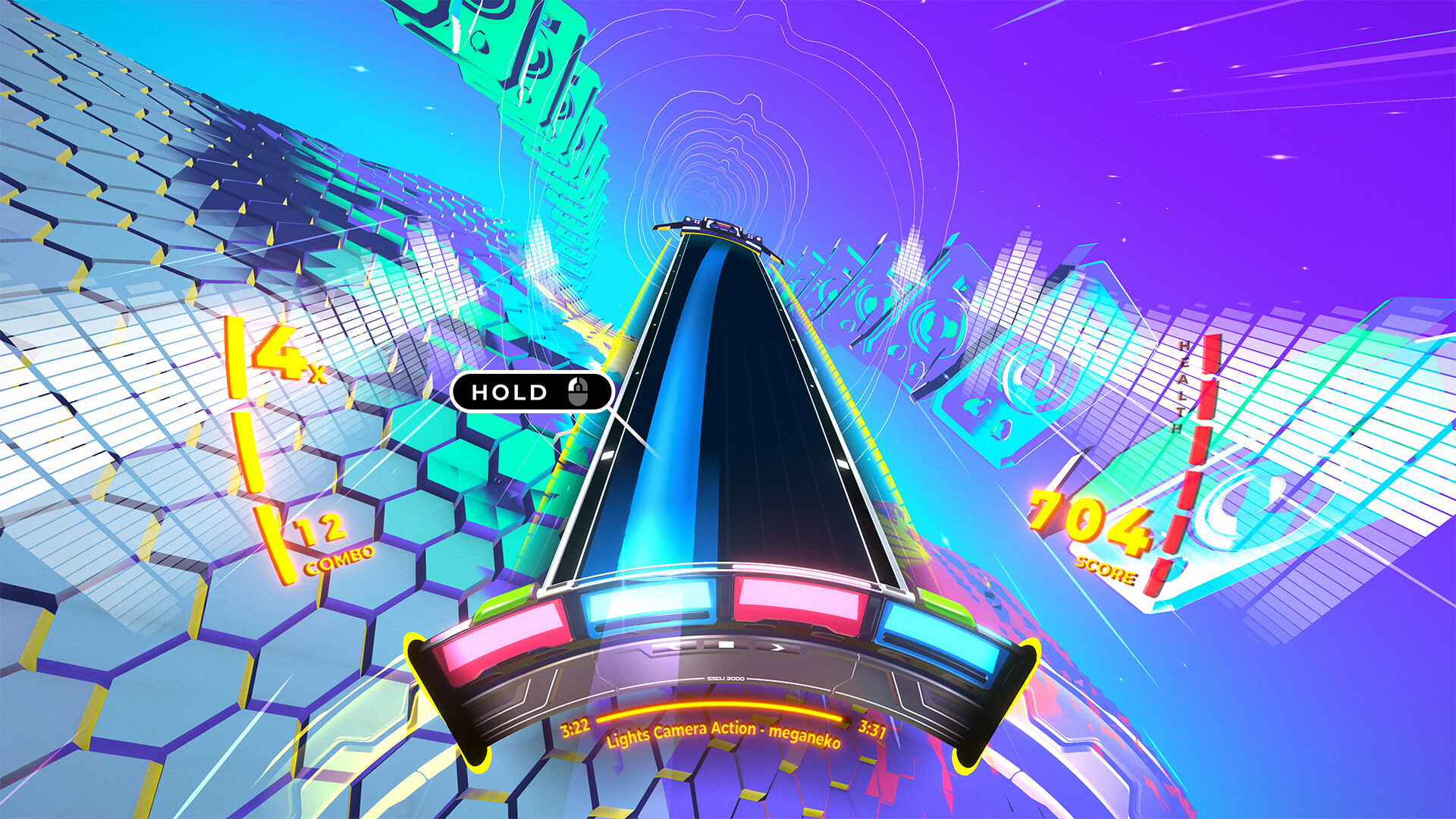 Скриншот: Spin Rhythm XD