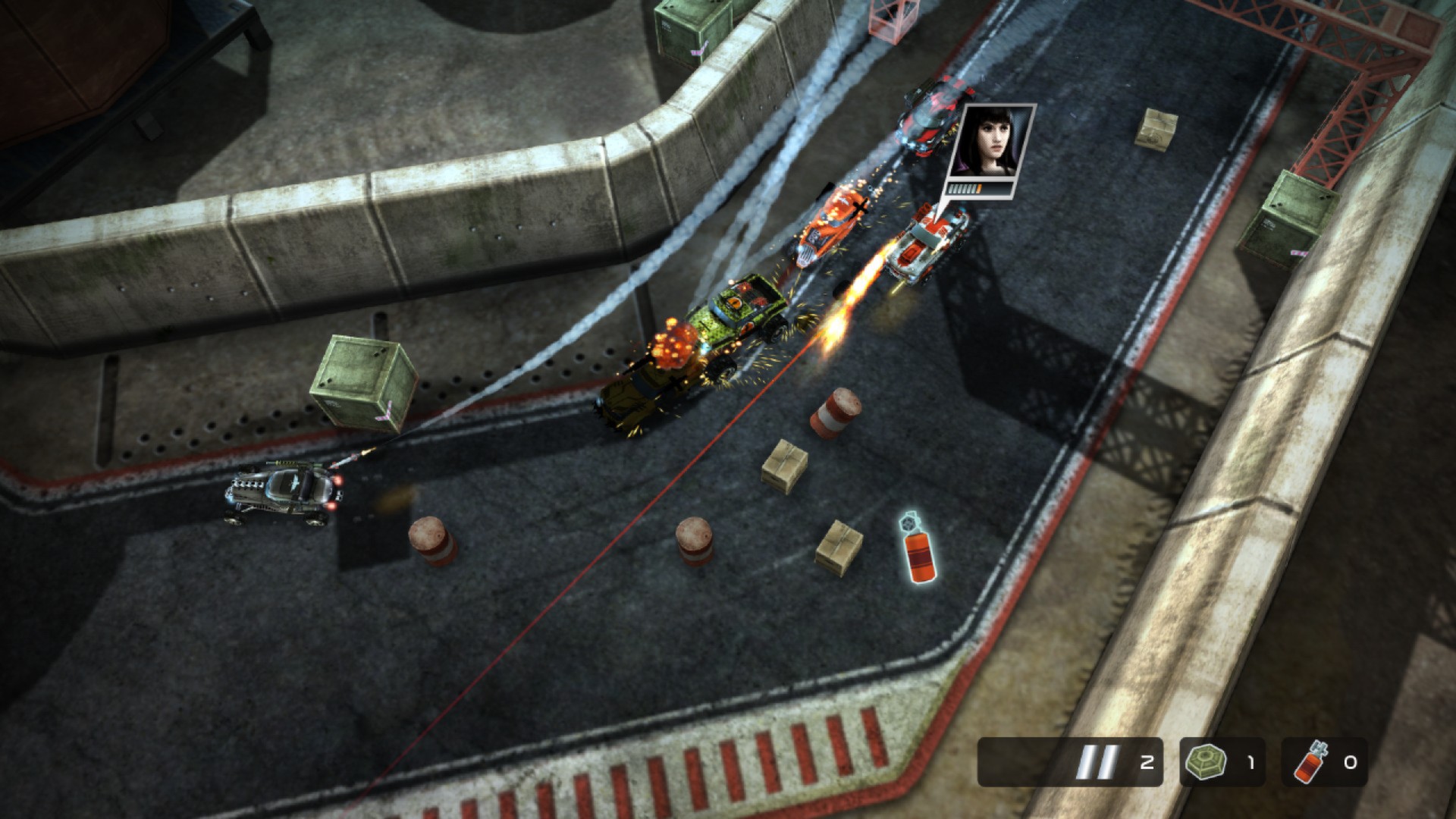 Скриншот: Death Rally