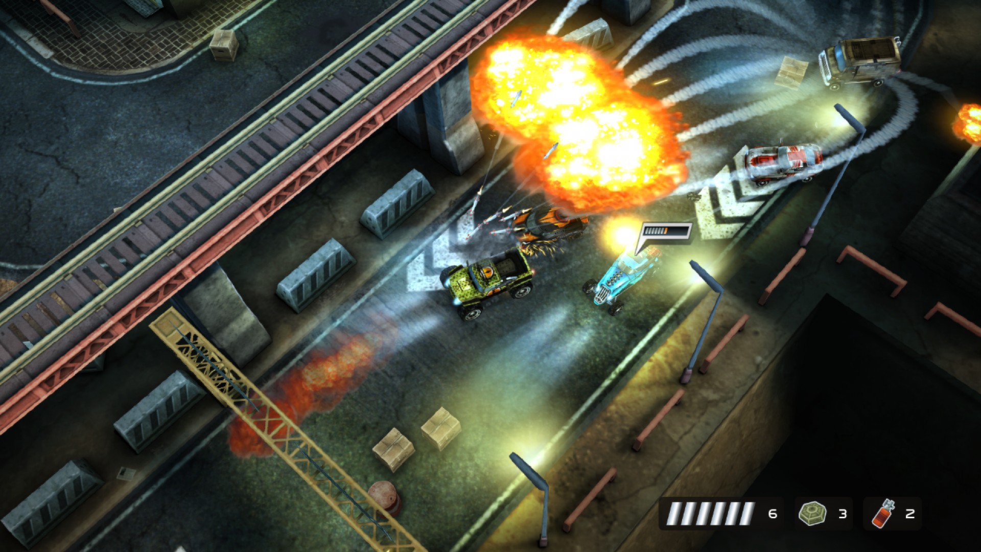 Скриншот: Death Rally