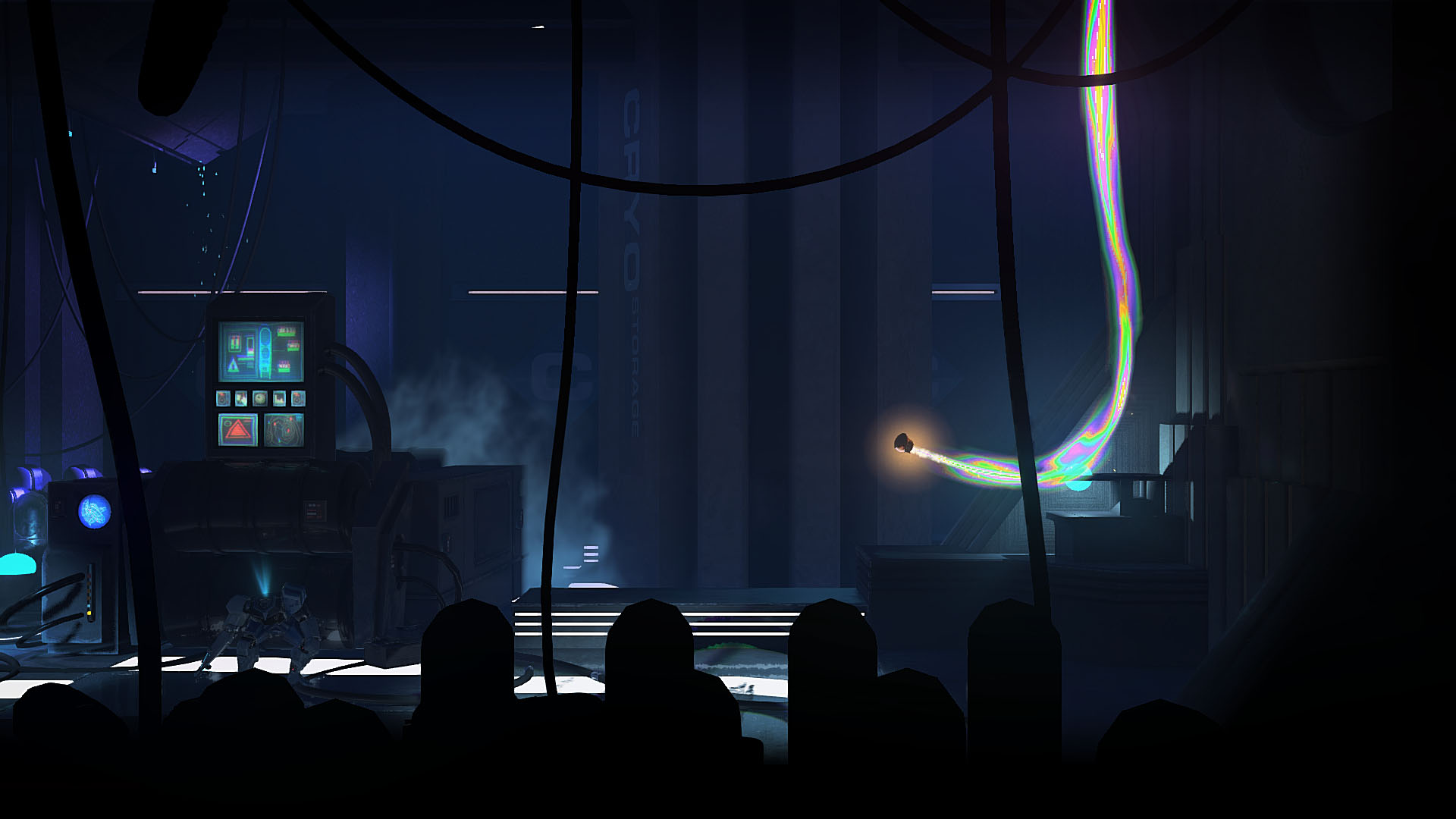 Скриншот: Headlander