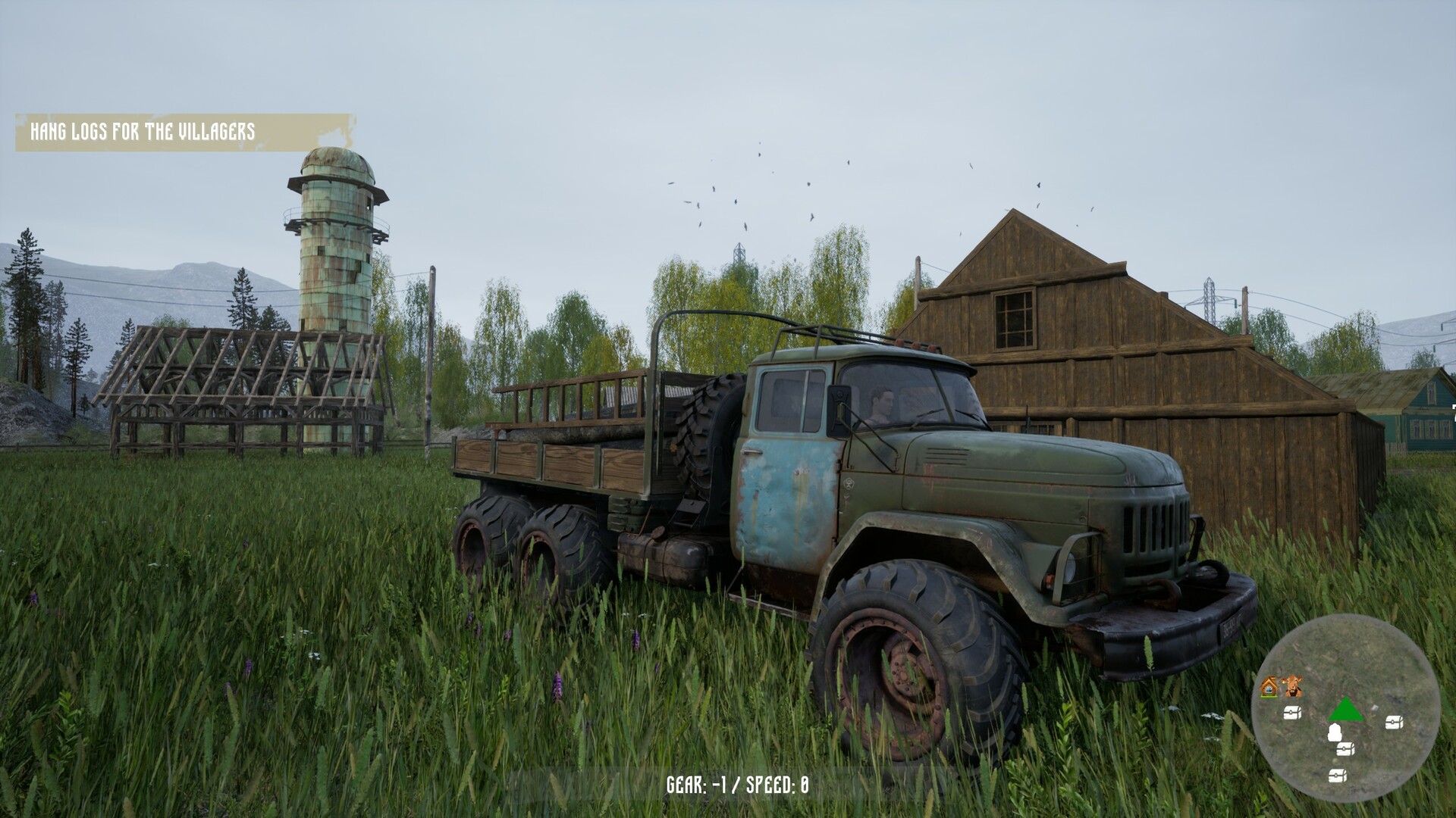 Скриншот: Russian Village Simulator
