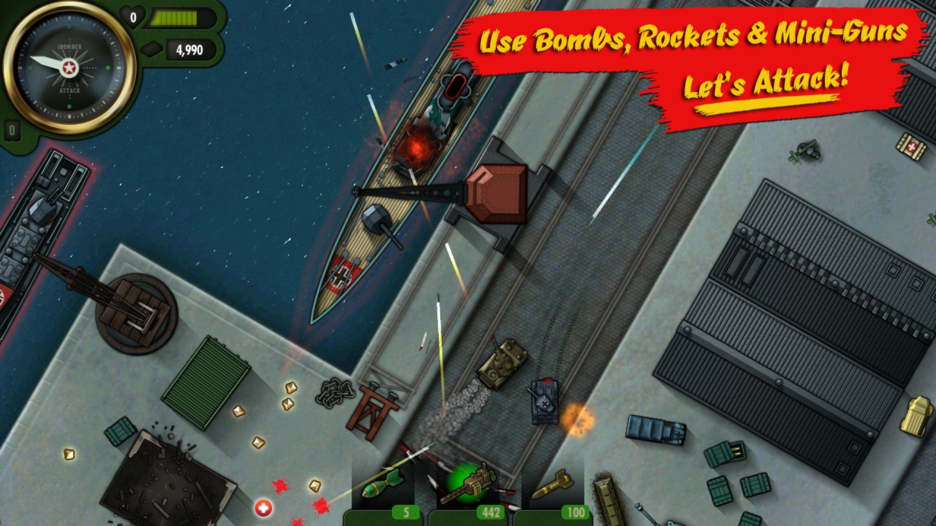 Скриншот: iBomber Attack