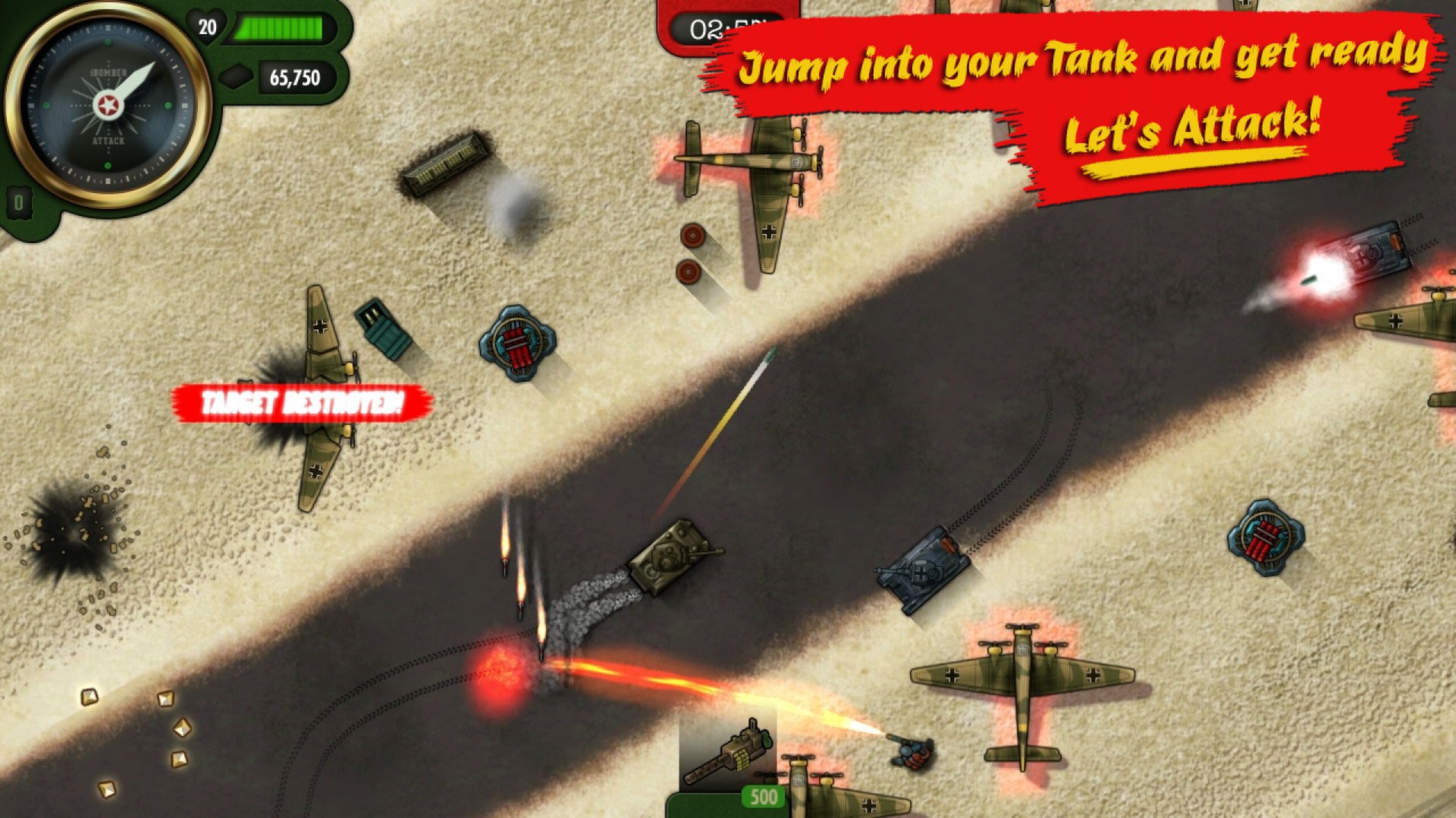 Скриншот: iBomber Attack