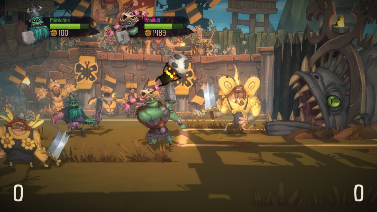 Скриншот: Zombie Vikings