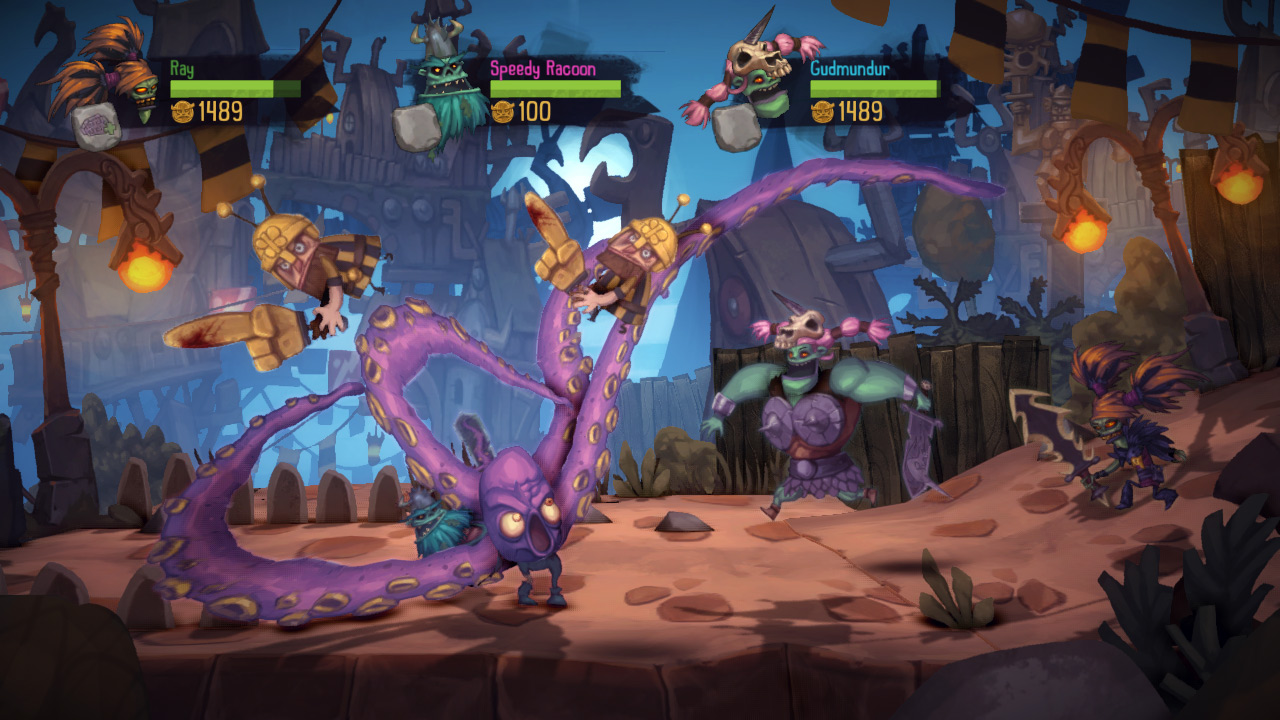 Скриншот: Zombie Vikings