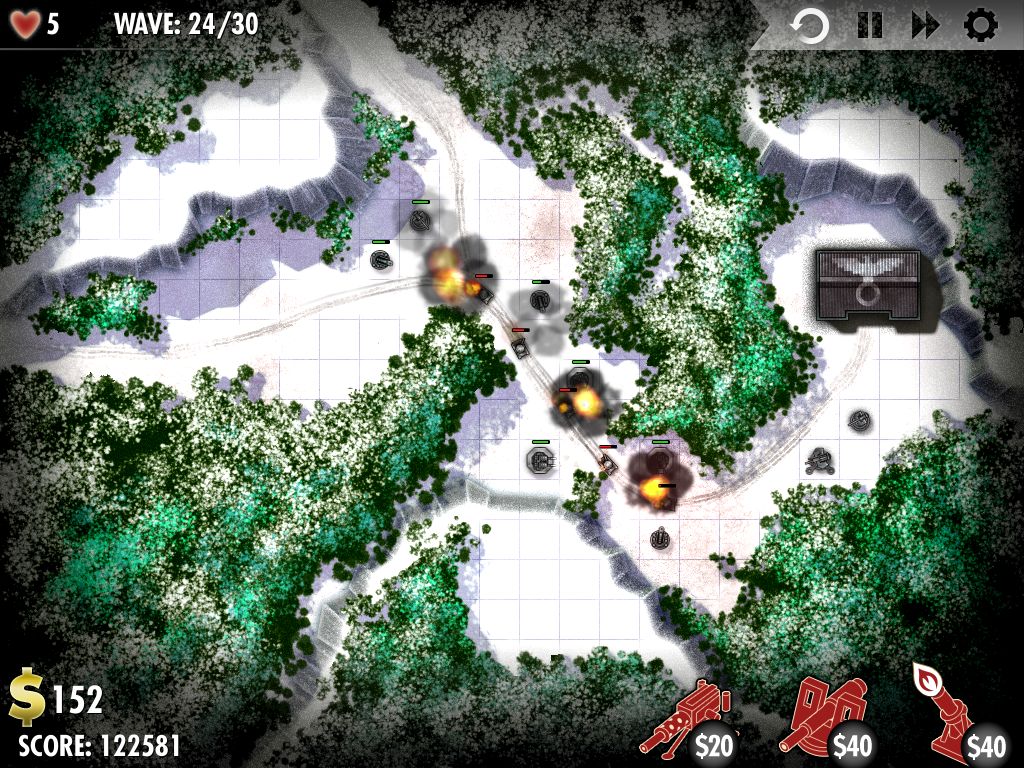 Скриншот: iBomber Defense
