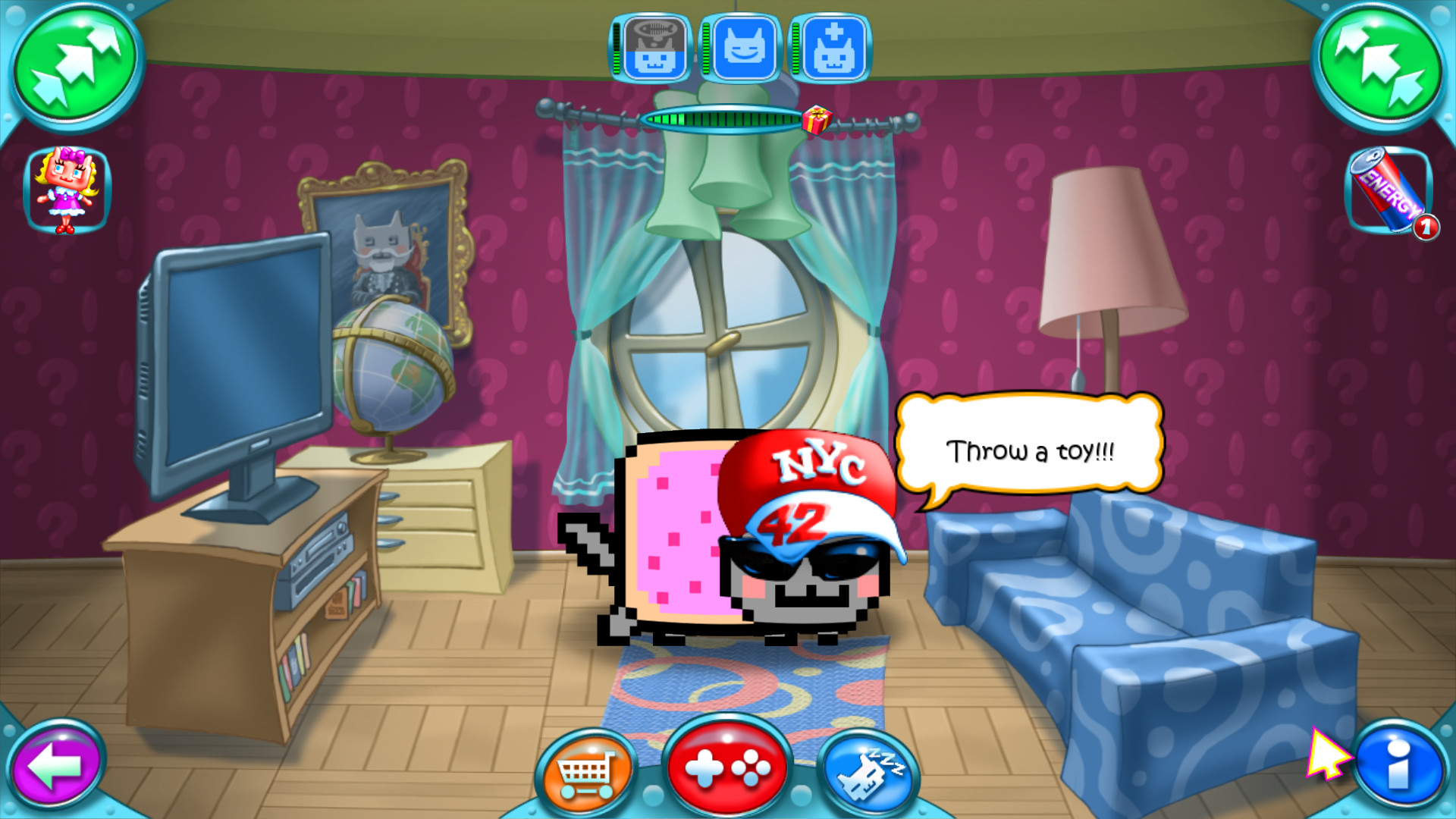Скриншот: Nyan Cat: Lost In Space