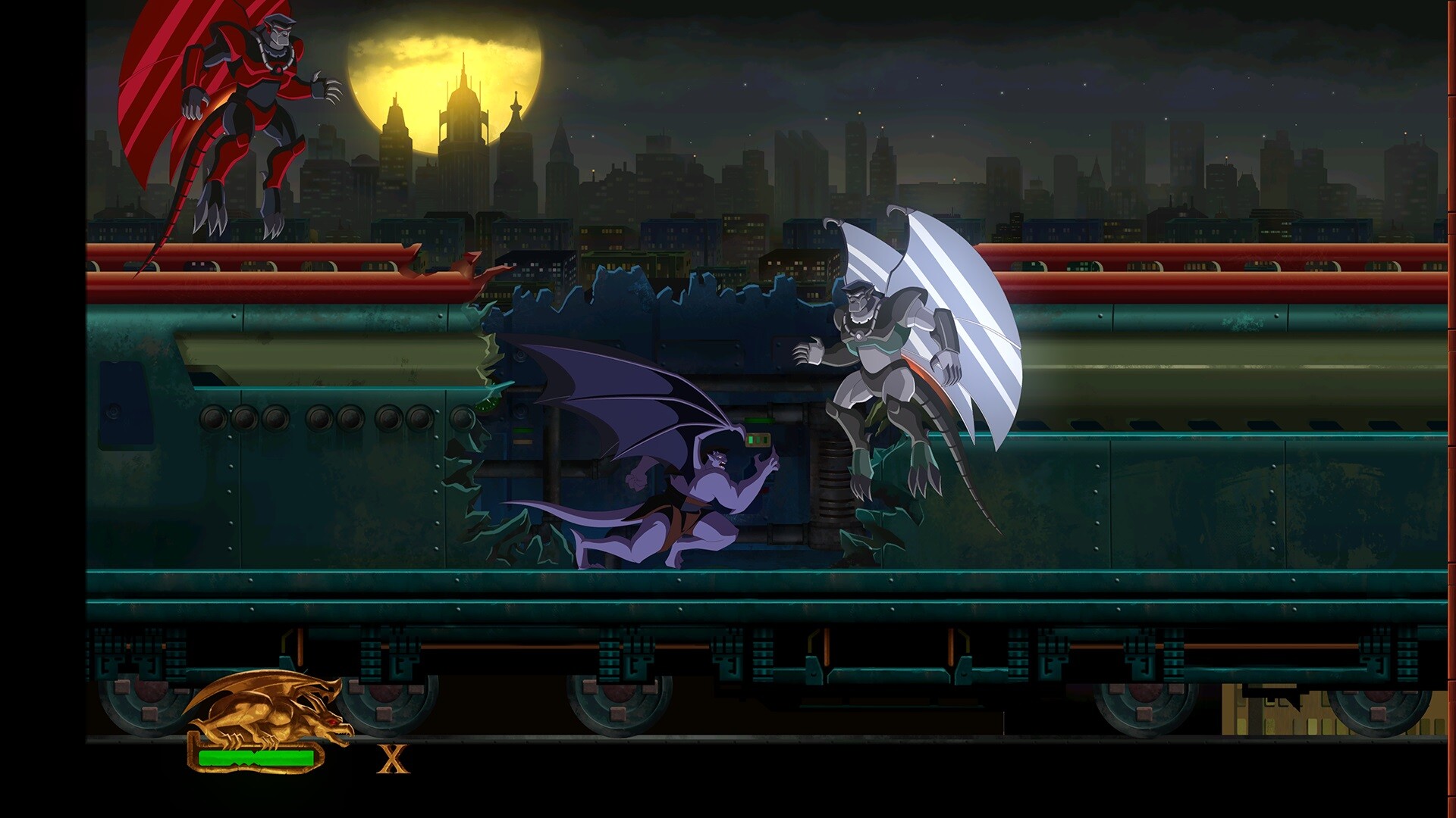 Скриншот: Gargoyles Remastered