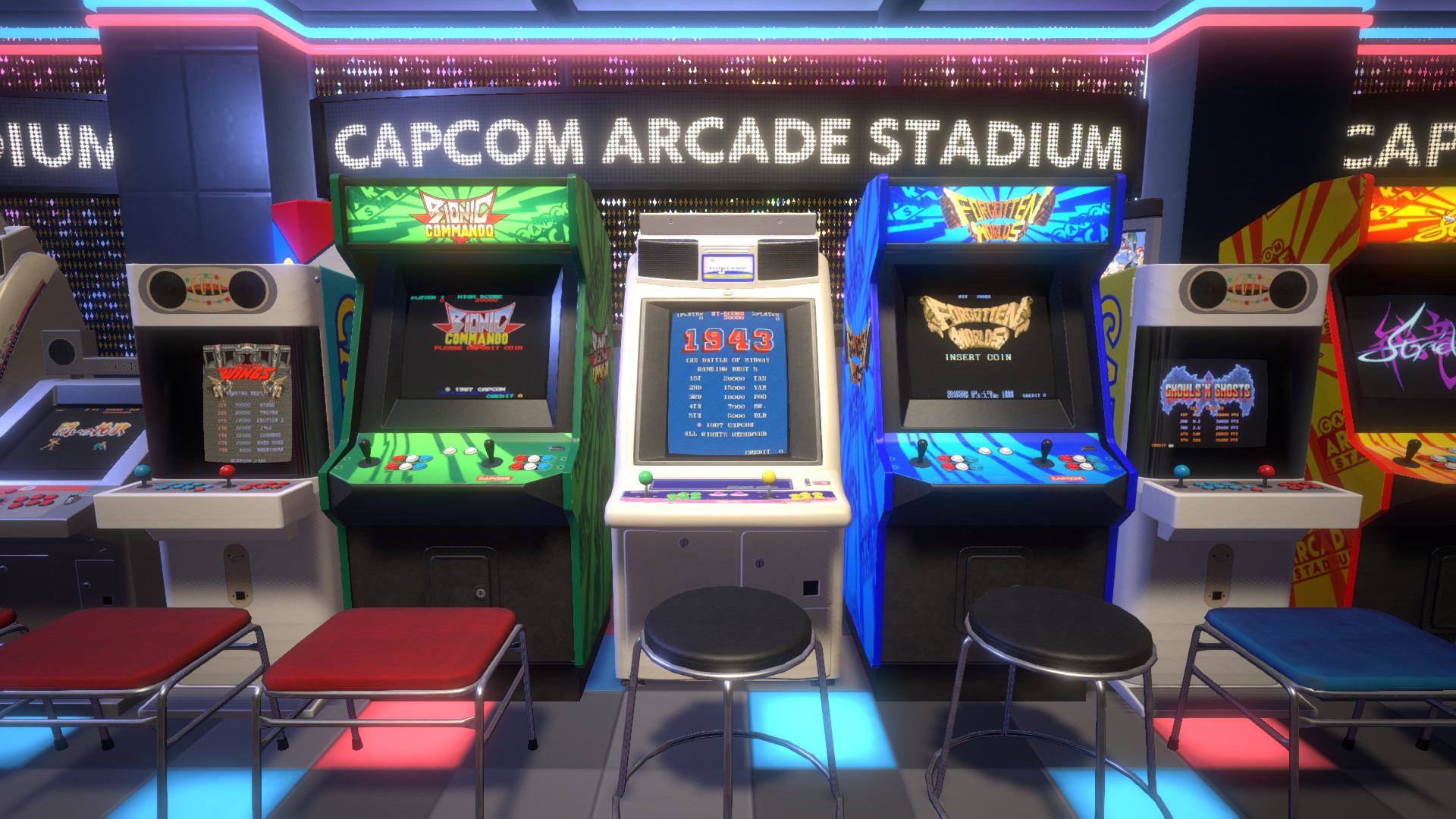 Скриншот: Capcom Arcade Stadium