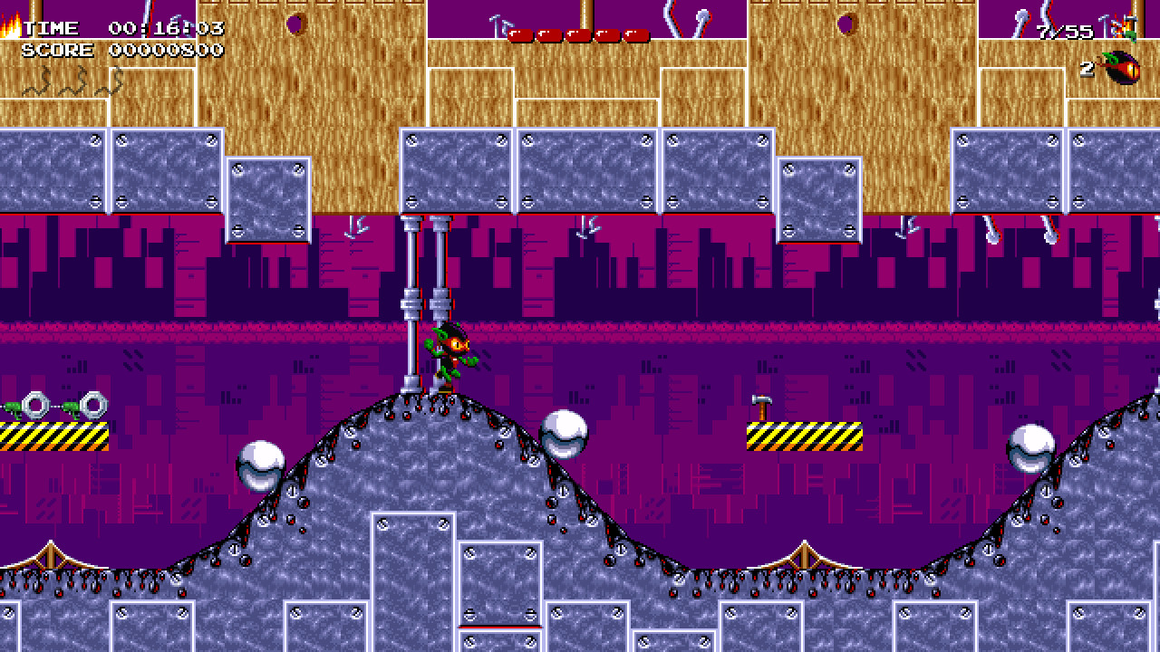 Скриншот: Zool Redimensioned