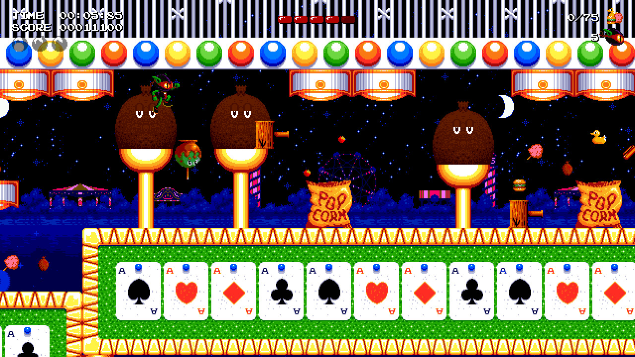 Скриншот: Zool Redimensioned
