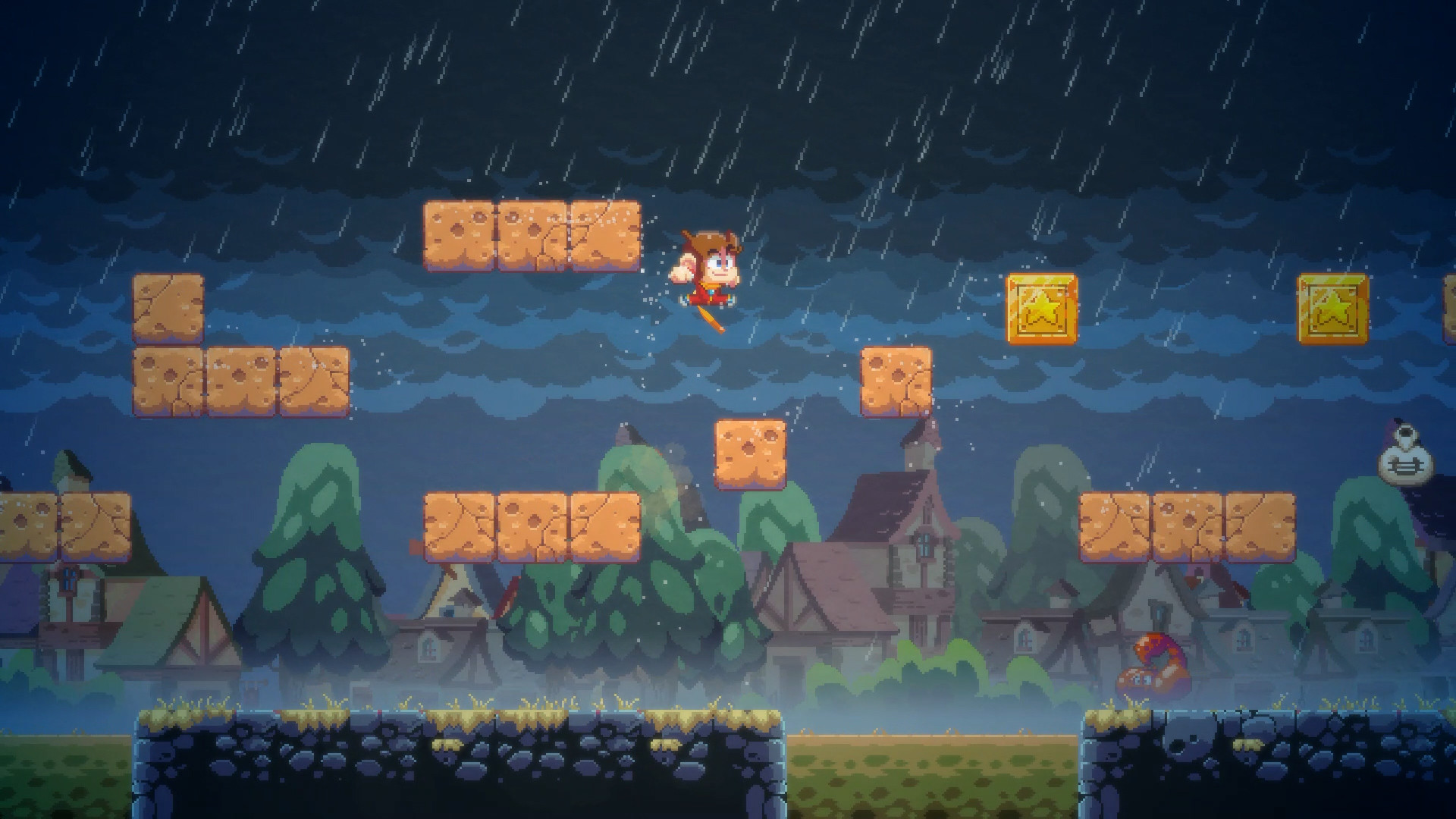 Скриншот: Alex Kidd in Miracle World DX