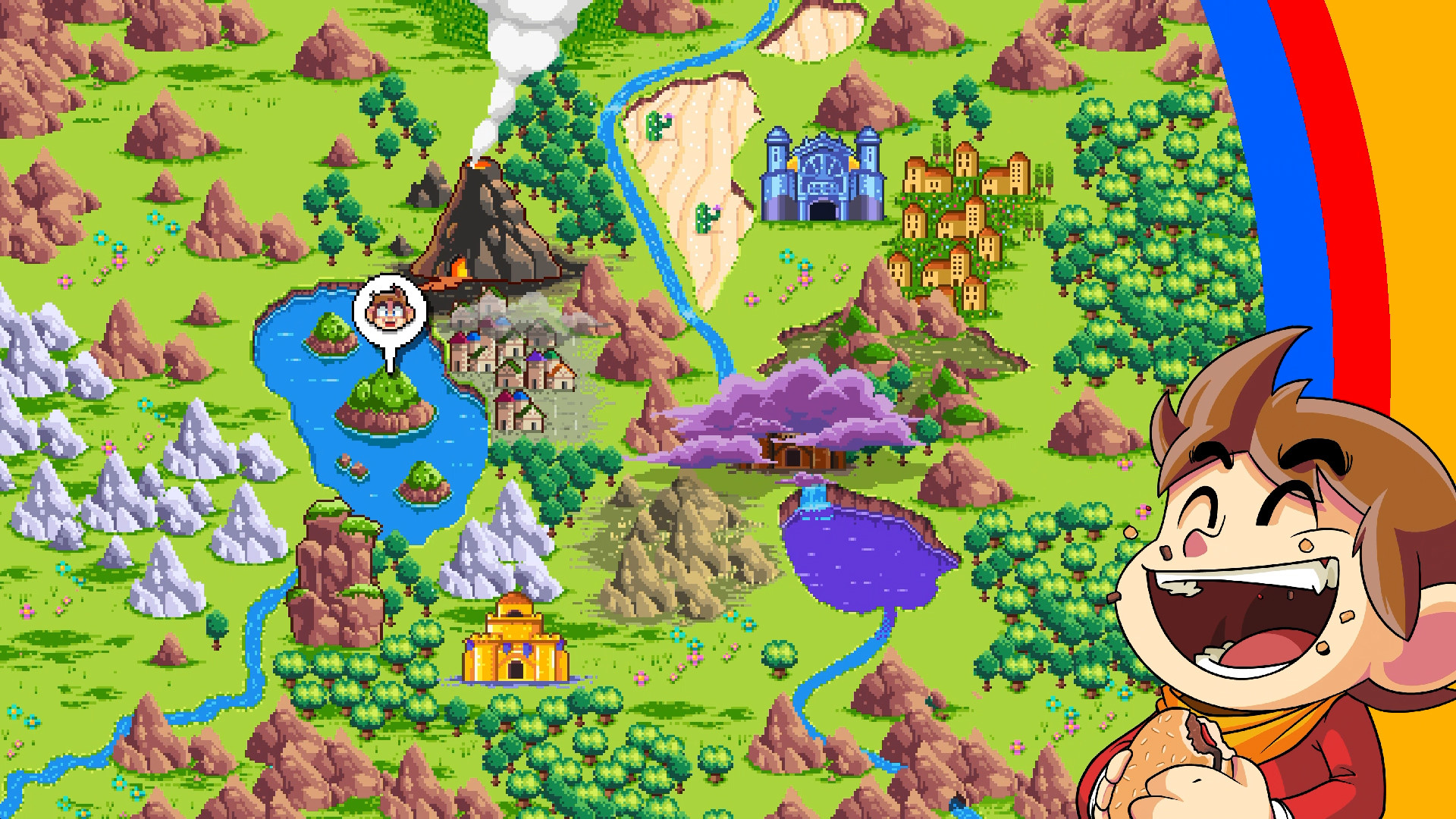 Скриншот: Alex Kidd in Miracle World DX