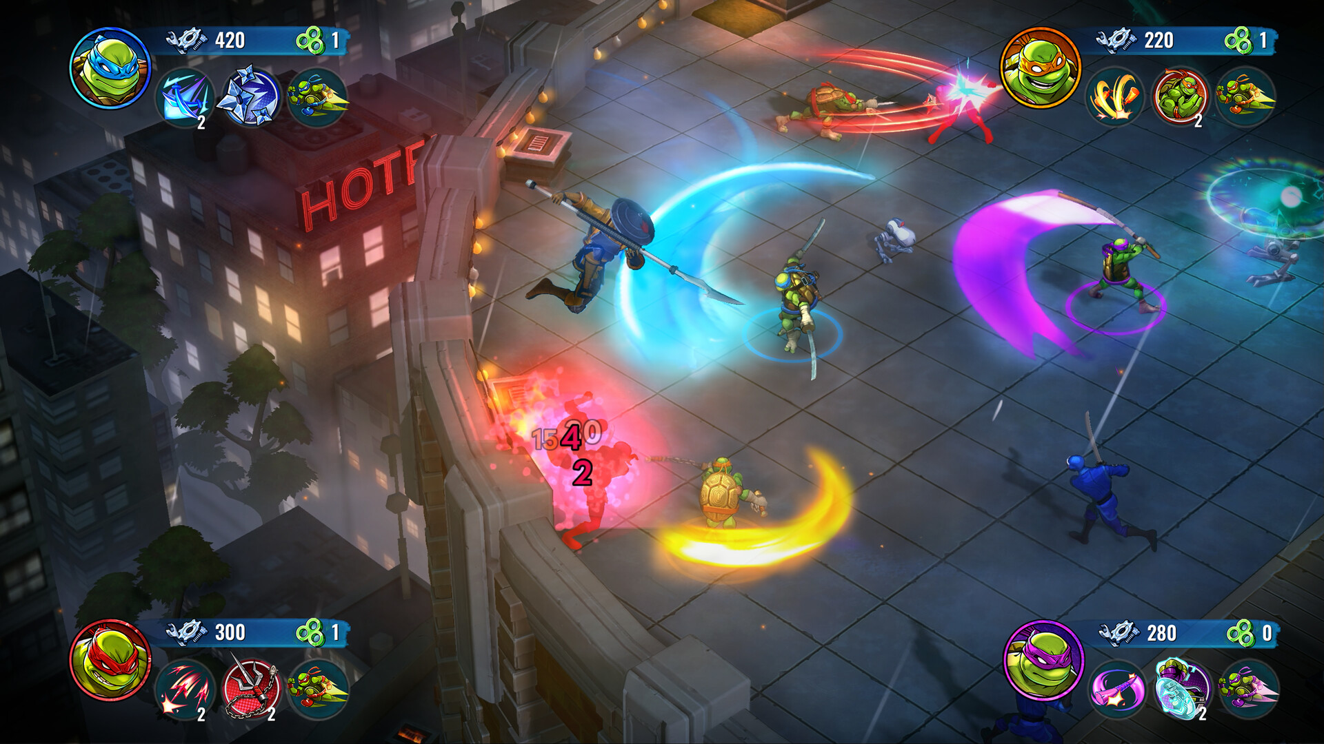 Скриншот: Teenage Mutant Ninja Turtles: Splintered Fate