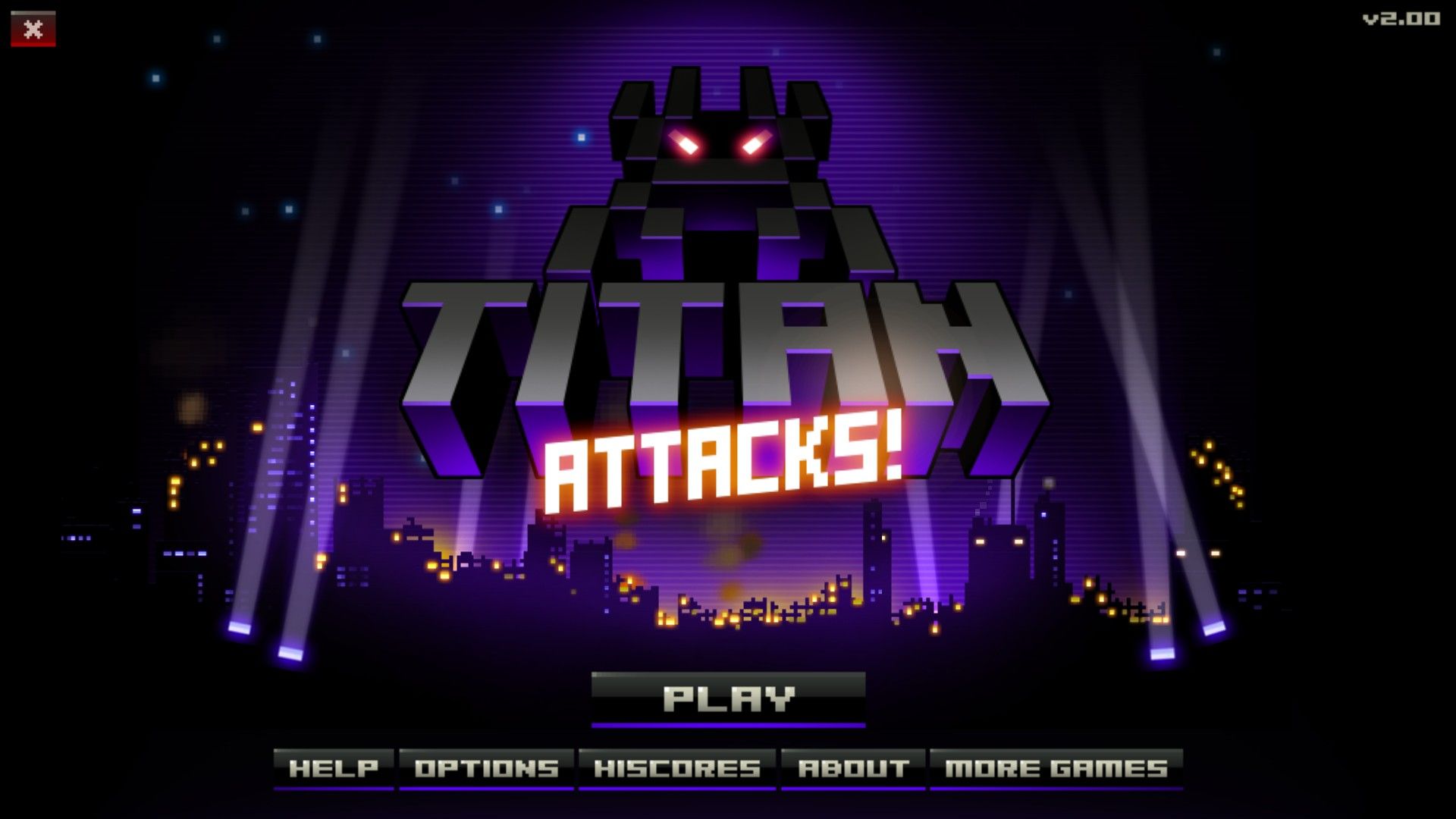 Скриншот: Titan Attacks!