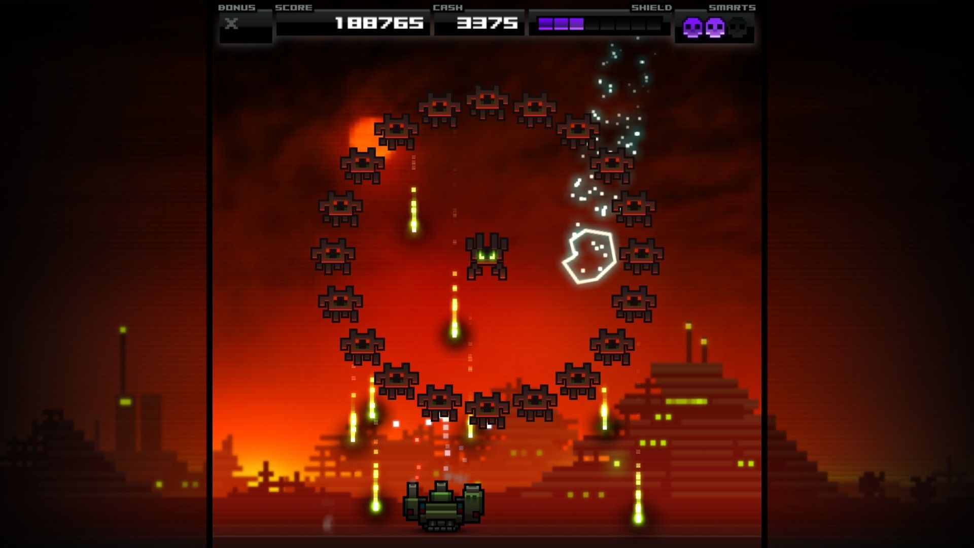 Скриншот: Titan Attacks!