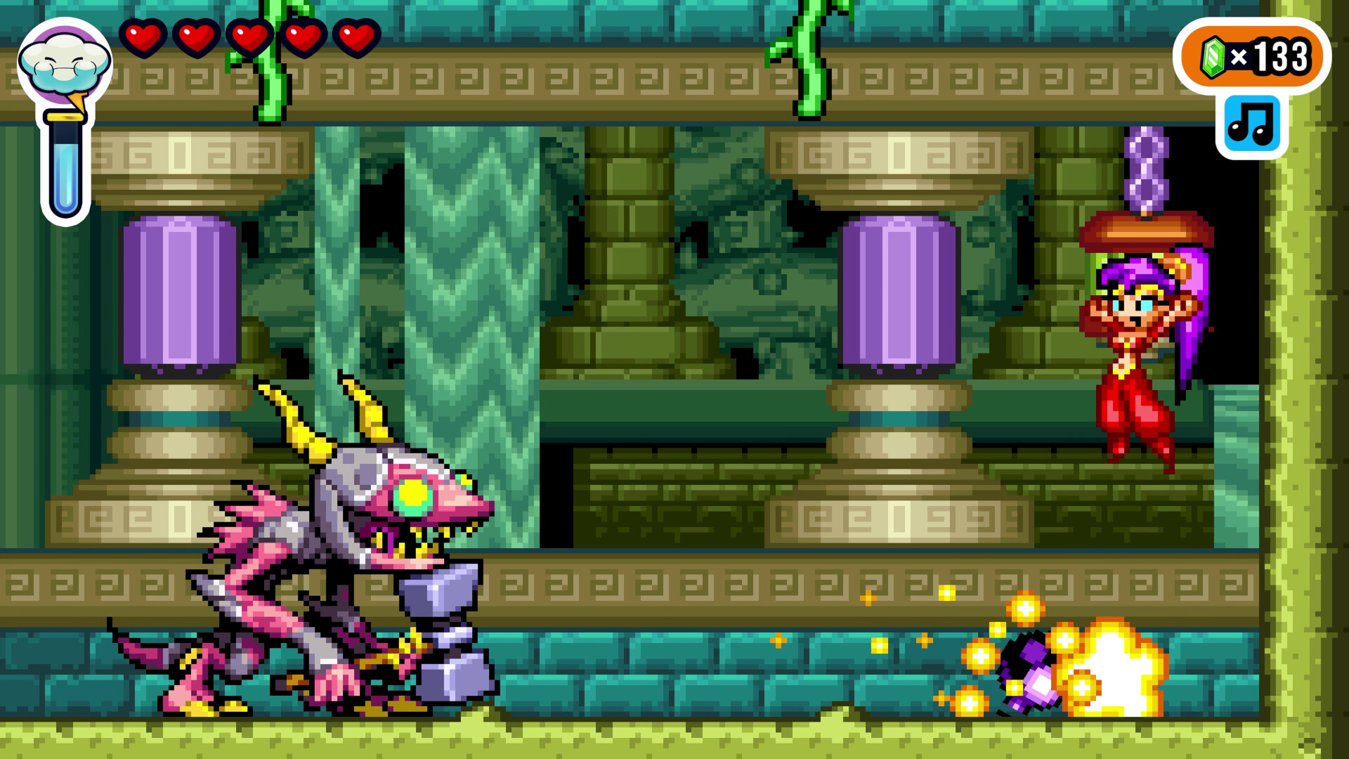 Скриншот: Shantae Advance: Risky Revolution