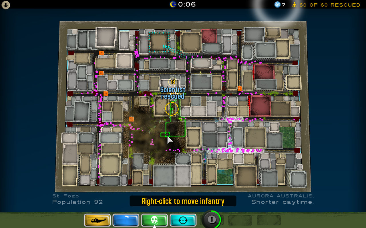 Скриншот: Atom Zombie Smasher