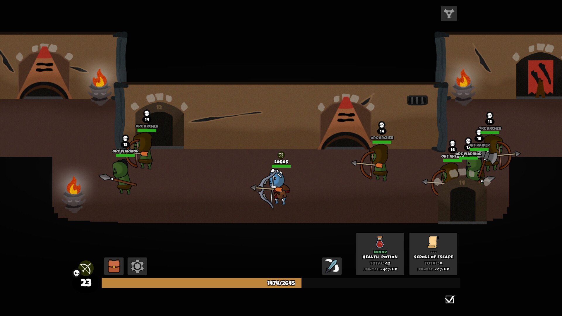 Скриншот: Tower Walker: MMO Grind Simulator