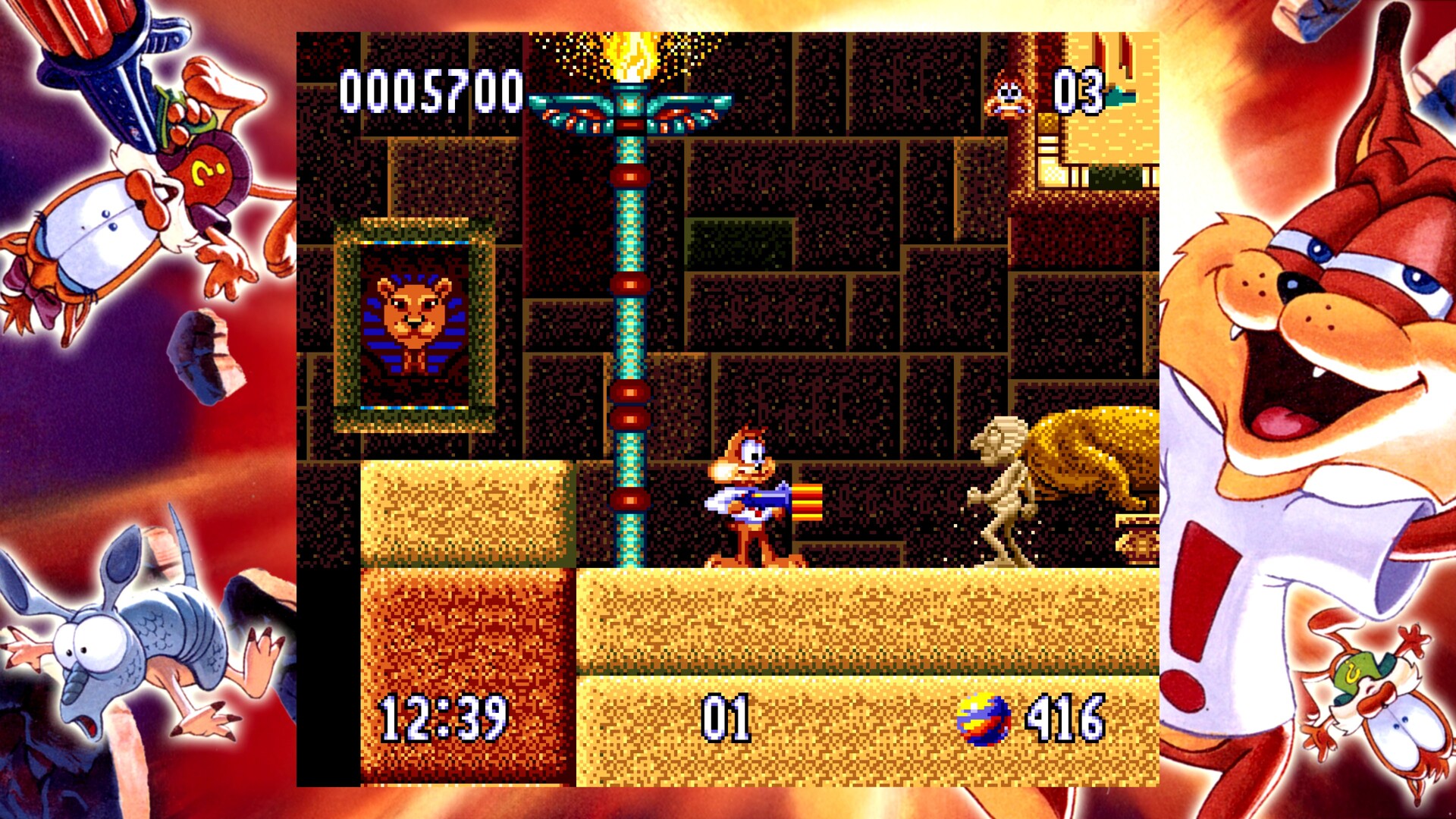 Скриншот: Bubsy in: The Purrfect Collection