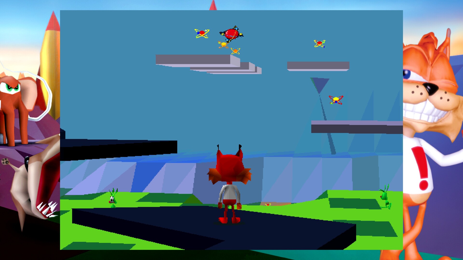 Скриншот: Bubsy in: The Purrfect Collection