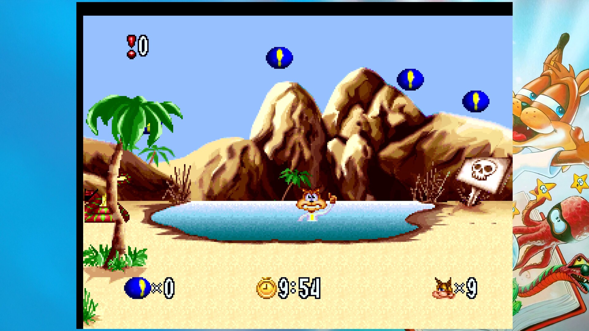 Скриншот: Bubsy in: The Purrfect Collection