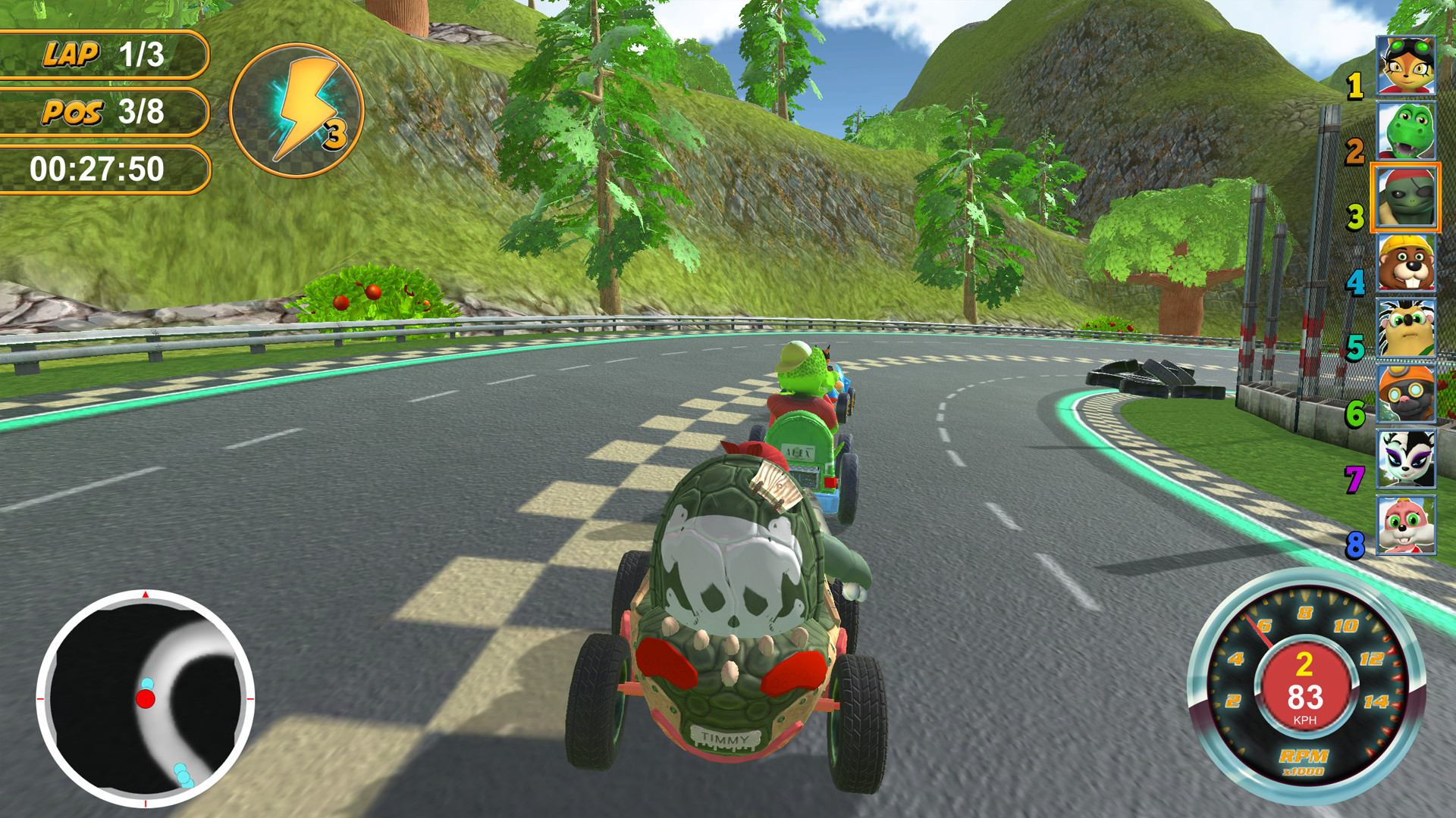 Скриншот: Renzo Racer