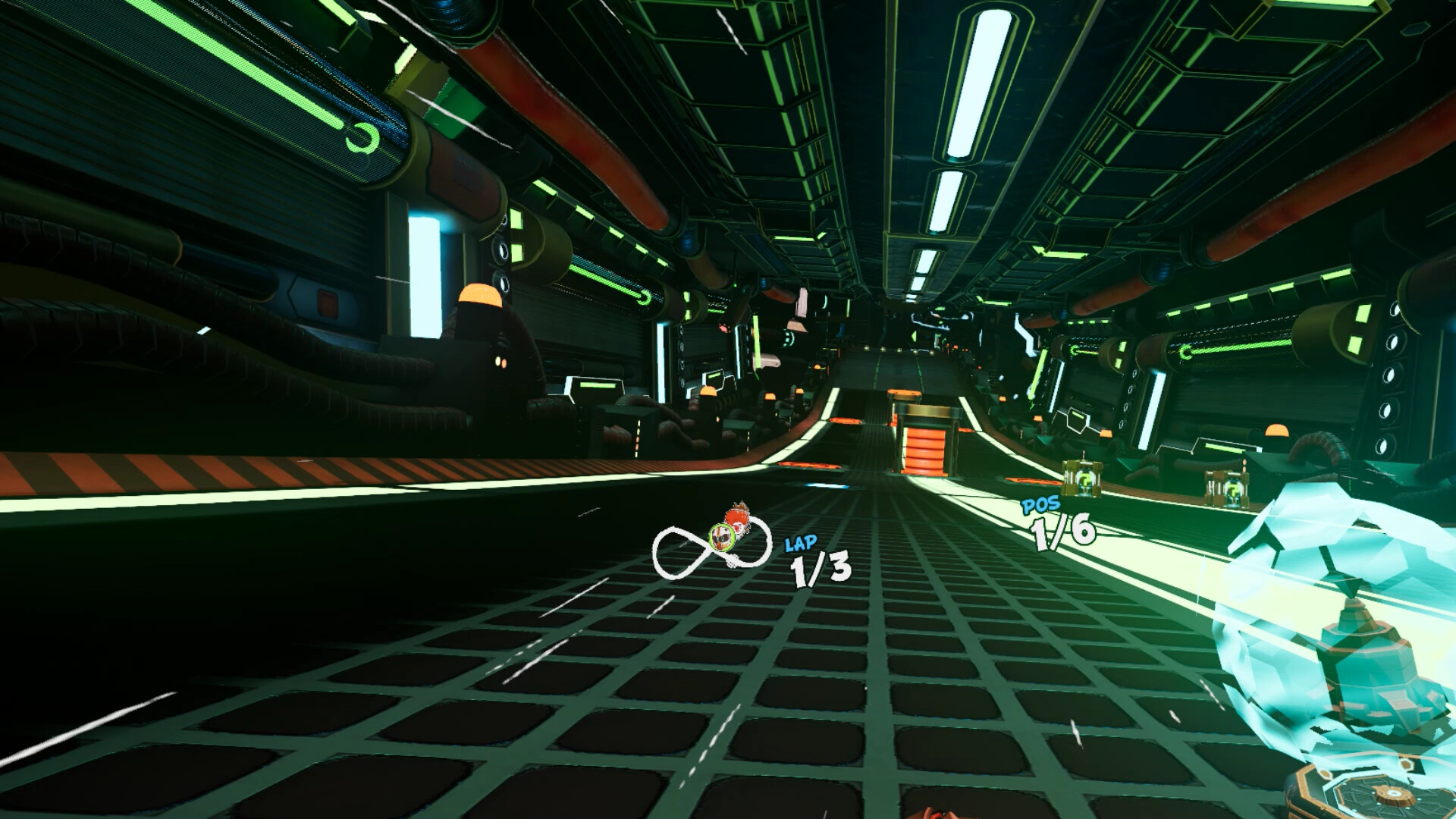 Скриншот: Galaxy Kart VR