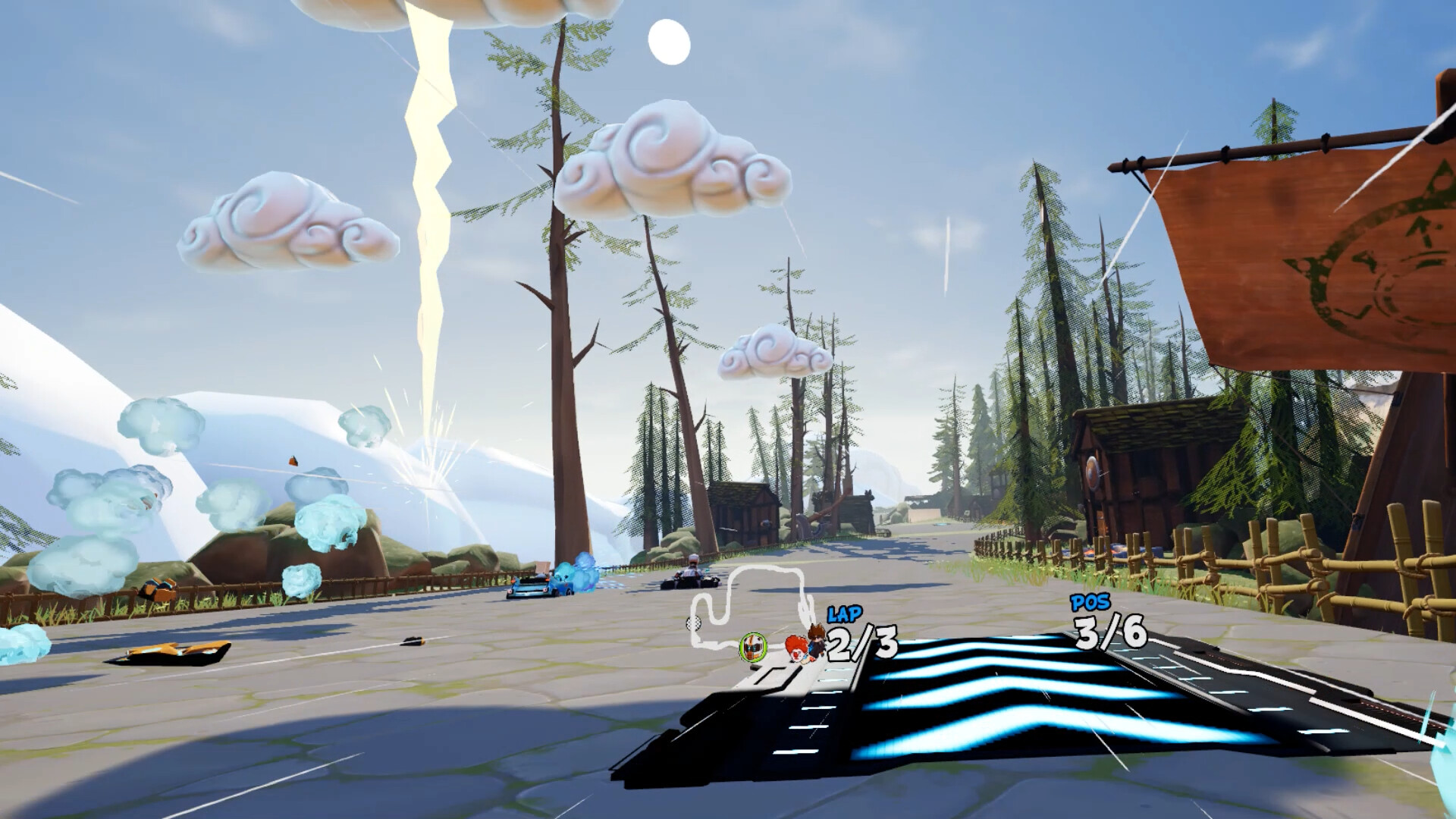 Скриншот: Galaxy Kart VR