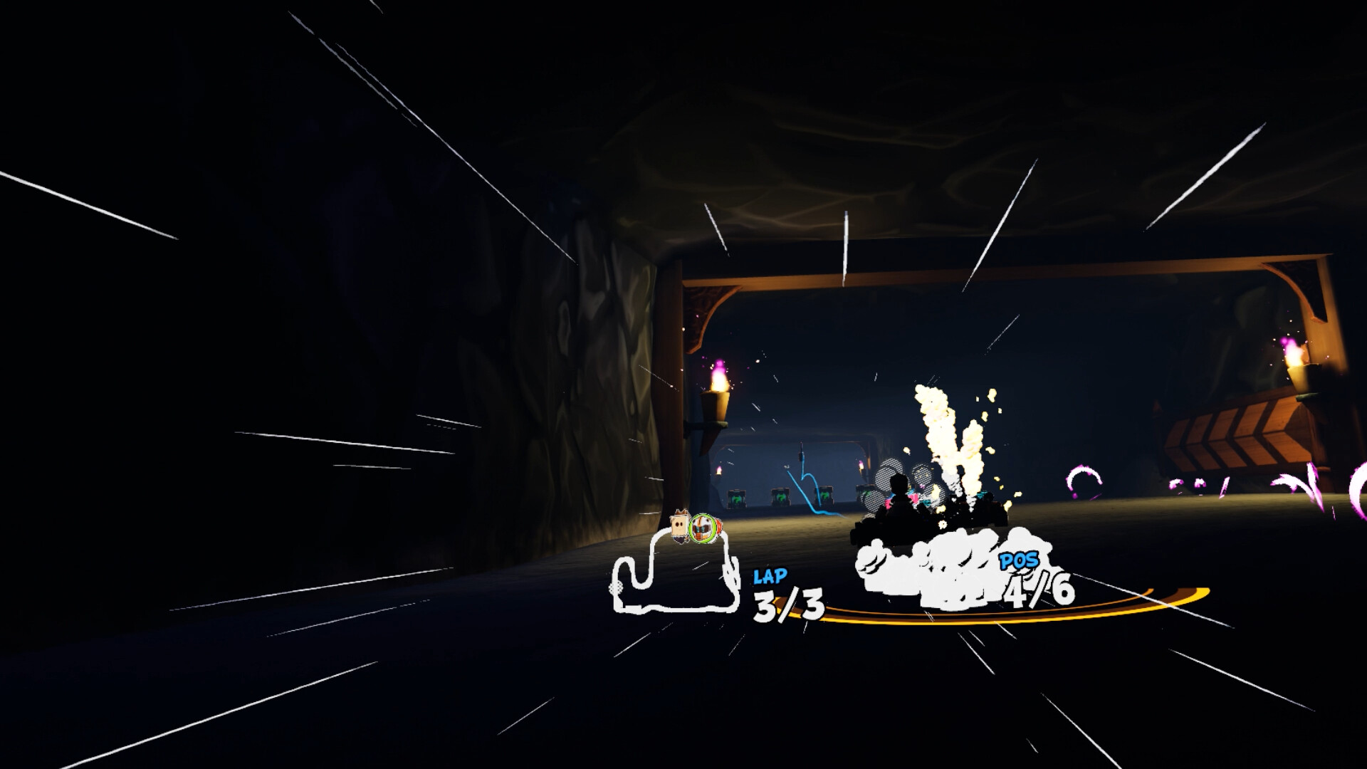 Скриншот: Galaxy Kart VR
