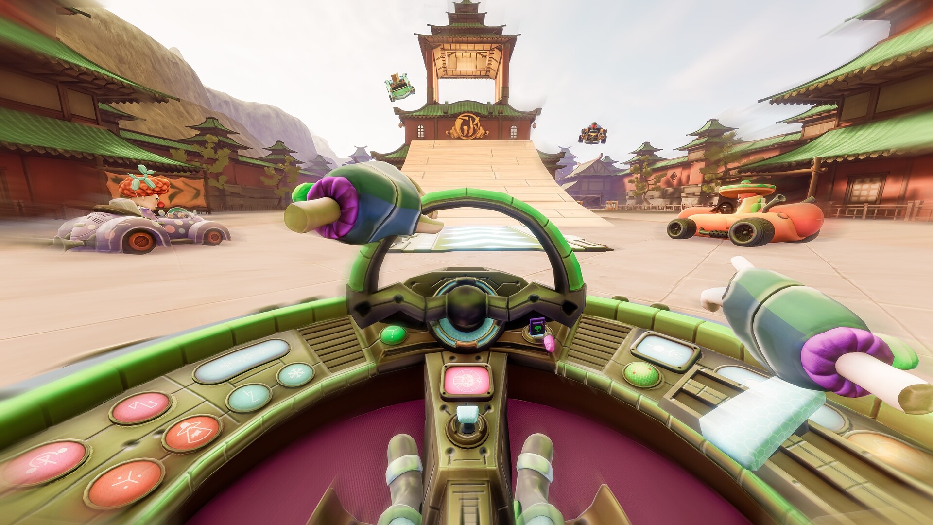 Скриншот: Galaxy Kart VR