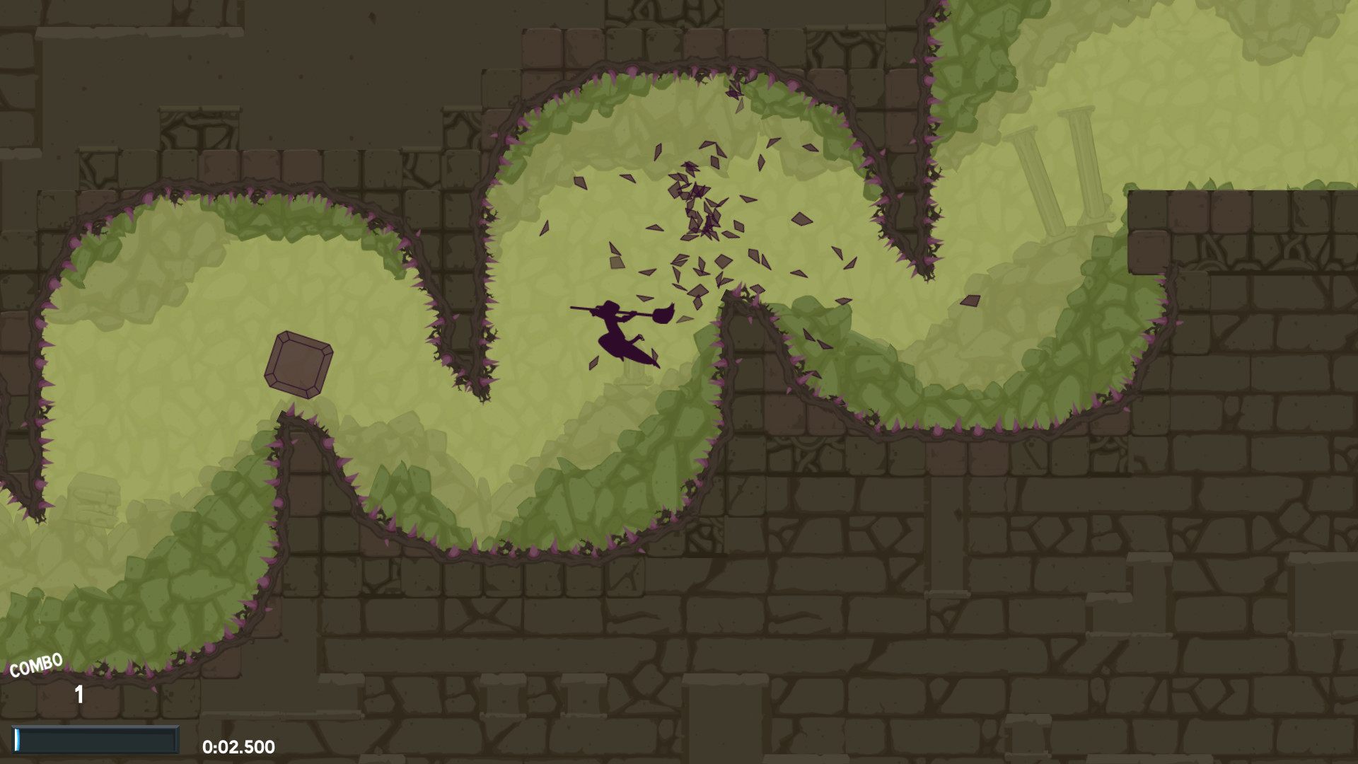 Скриншот: Dustforce DX