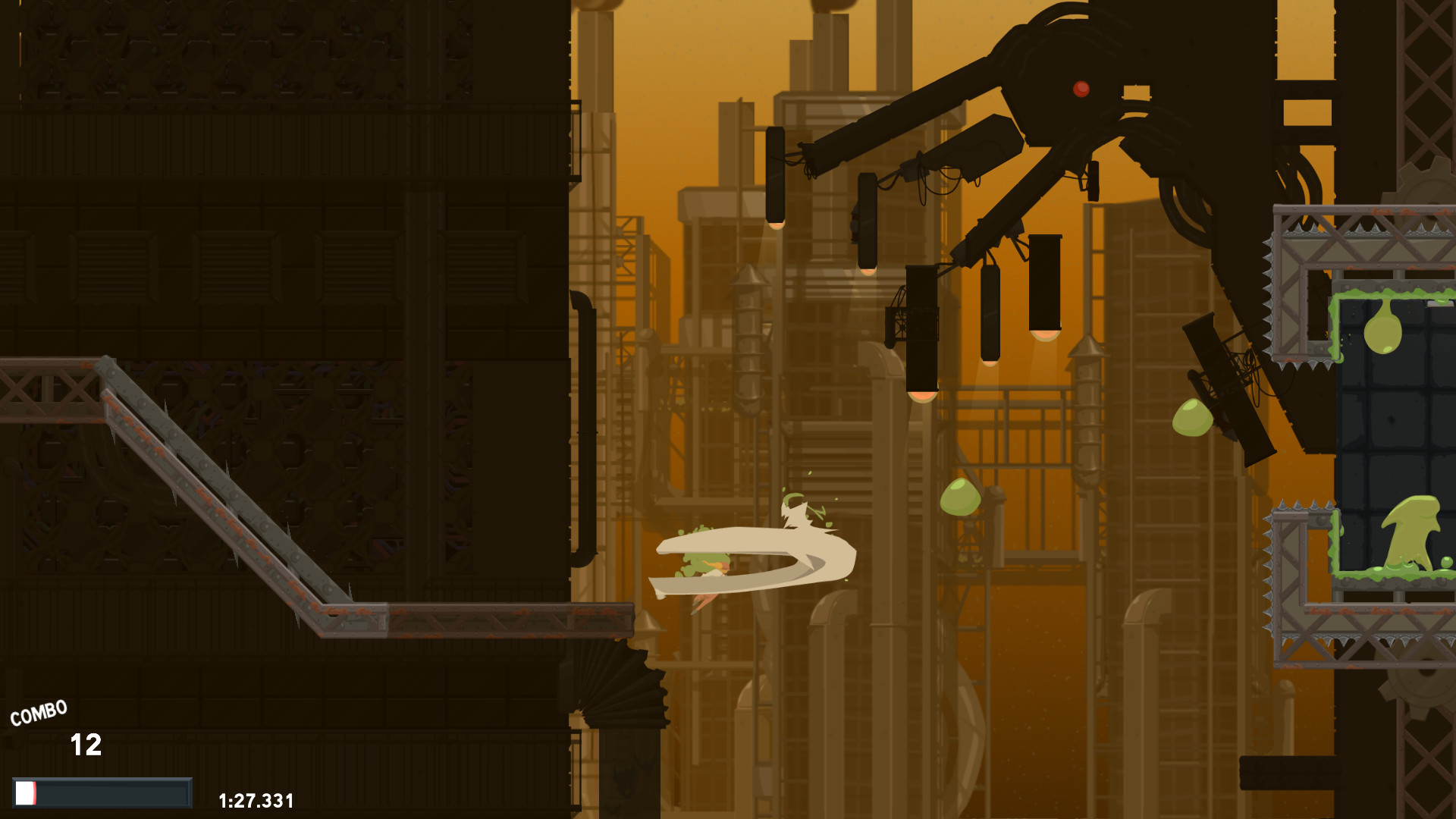 Скриншот: Dustforce DX