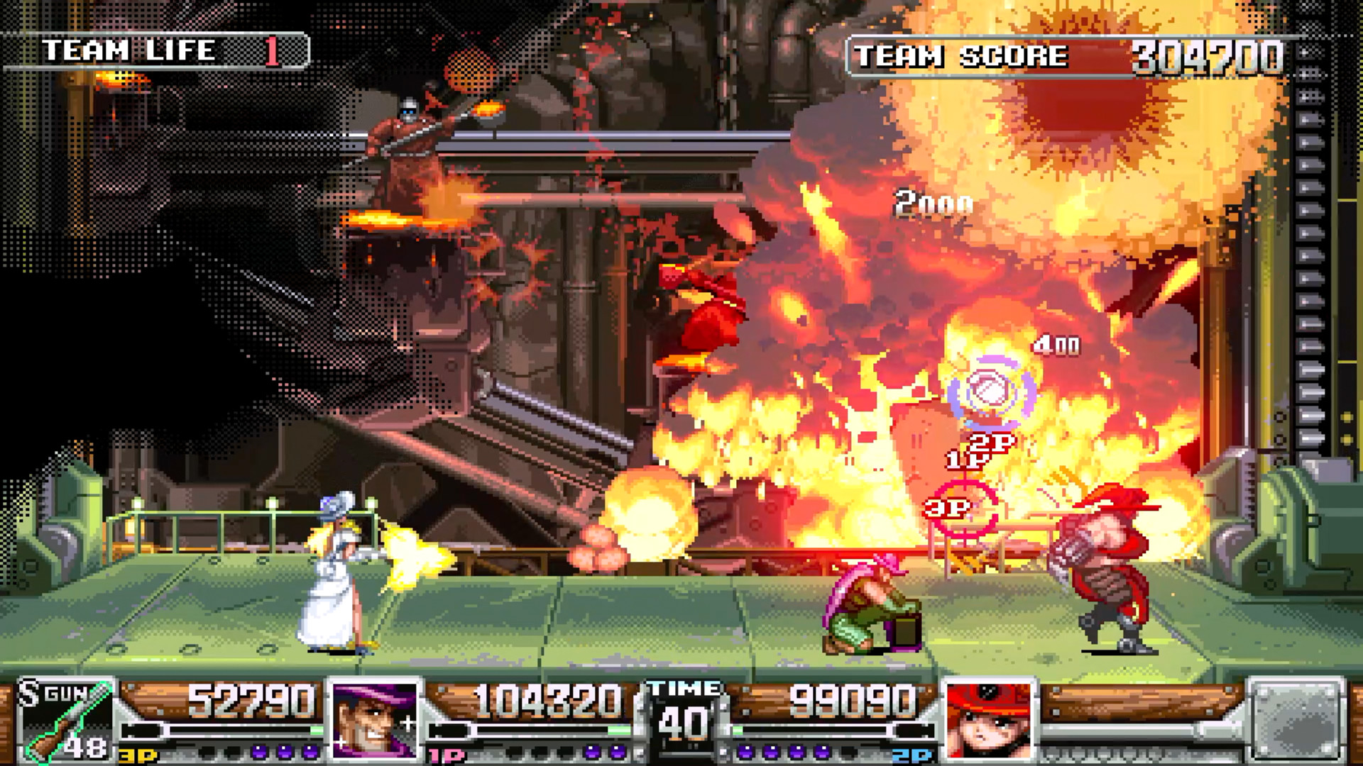 Скриншот: Wild Guns Reloaded