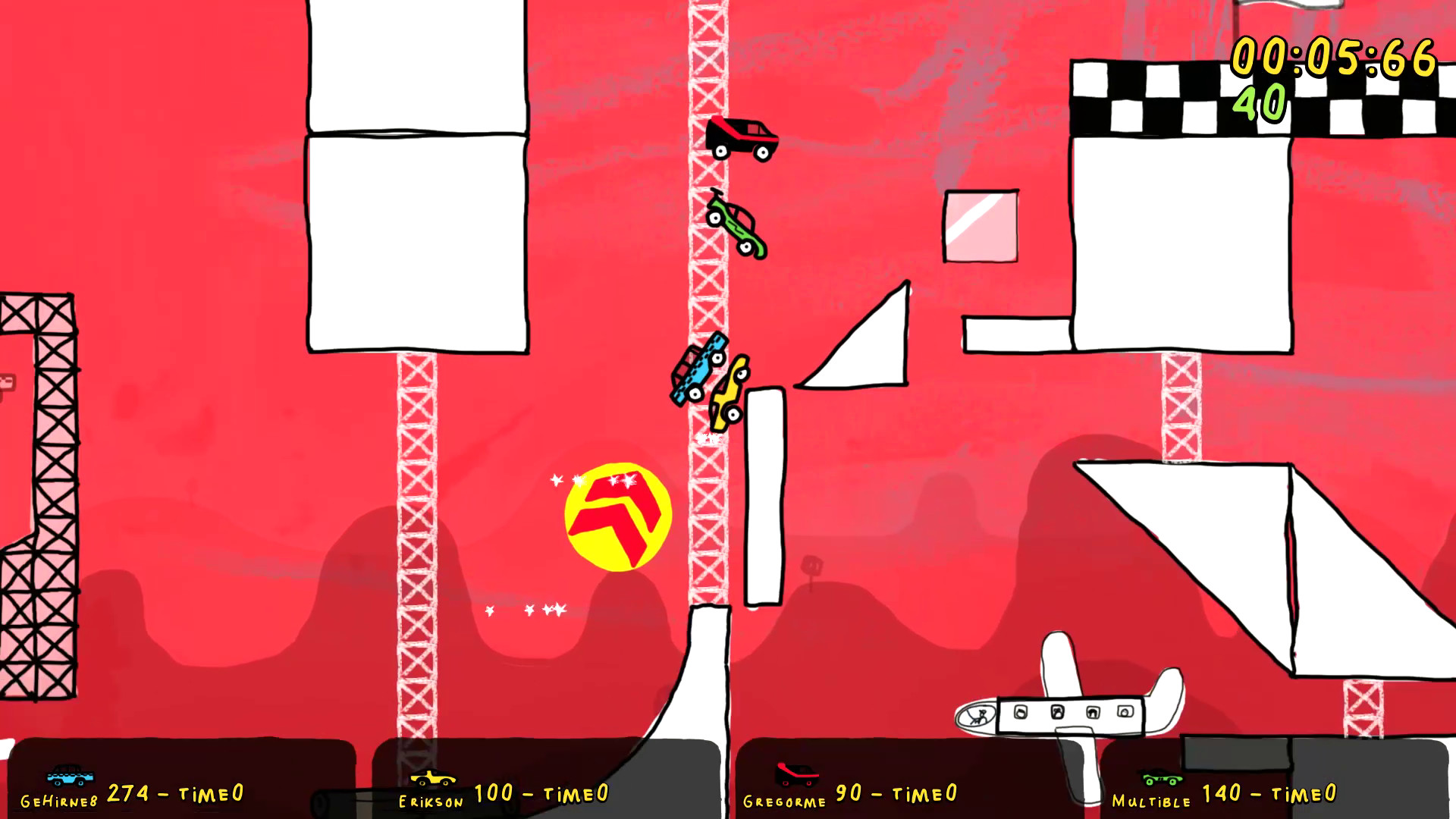 Скриншот: Doodle Derby